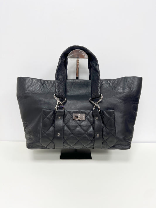 Chanel - 2.55 - Leather - Black - (medium)