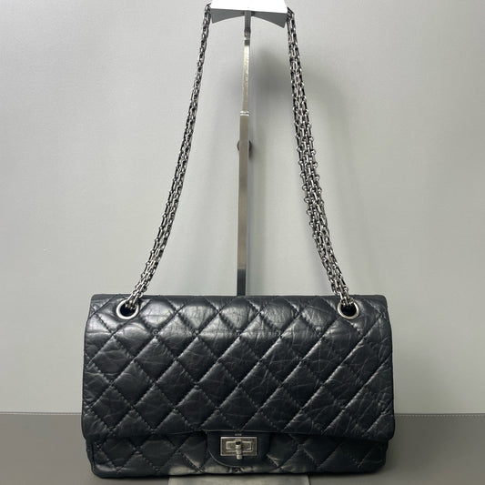 Chanel - 2.55 - Leather - Black - (medium)