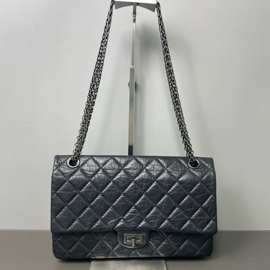 Chanel - 2.55 - Leather - Black - (medium)
