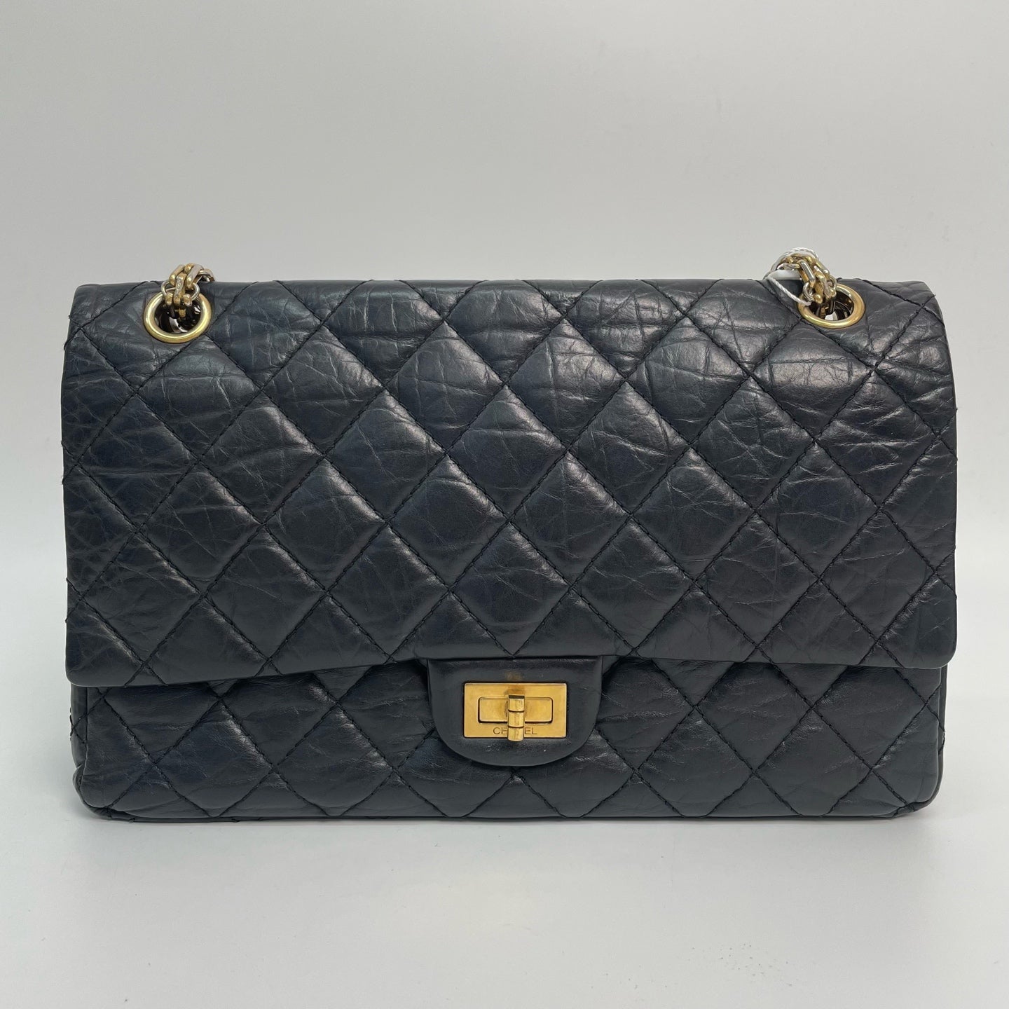 Chanel - 2.55 - Leather - Black - (medium)