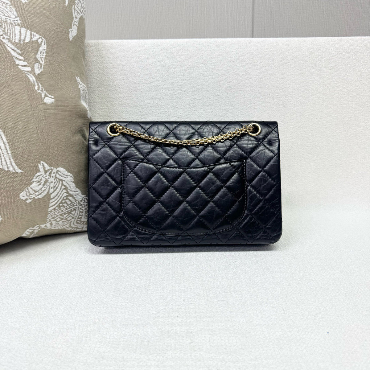 Chanel - 2.55 - Leather - Black - (medium)