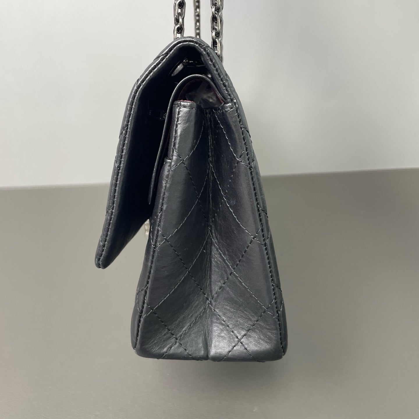 Chanel - 2.55 - Leather - Black - (medium)