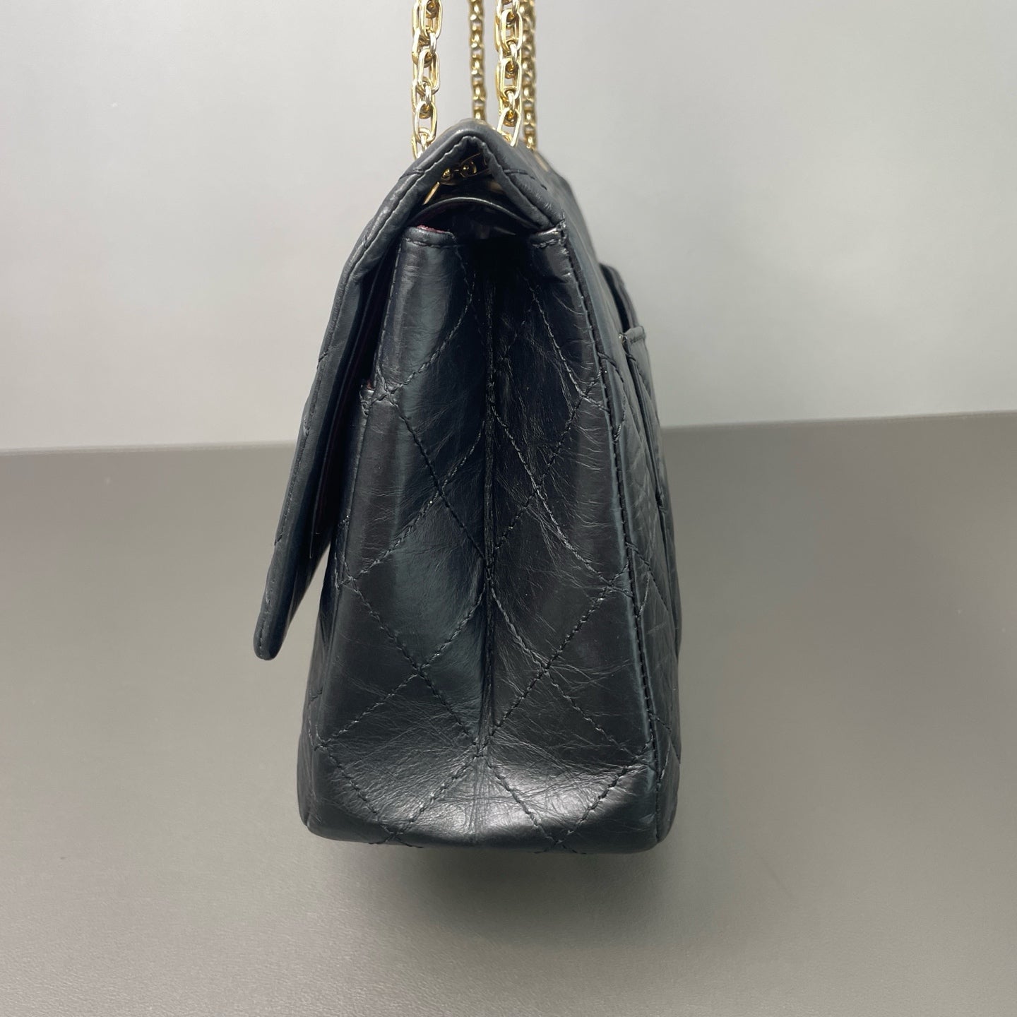 Chanel - 2.55 - Leather - Black - (medium)