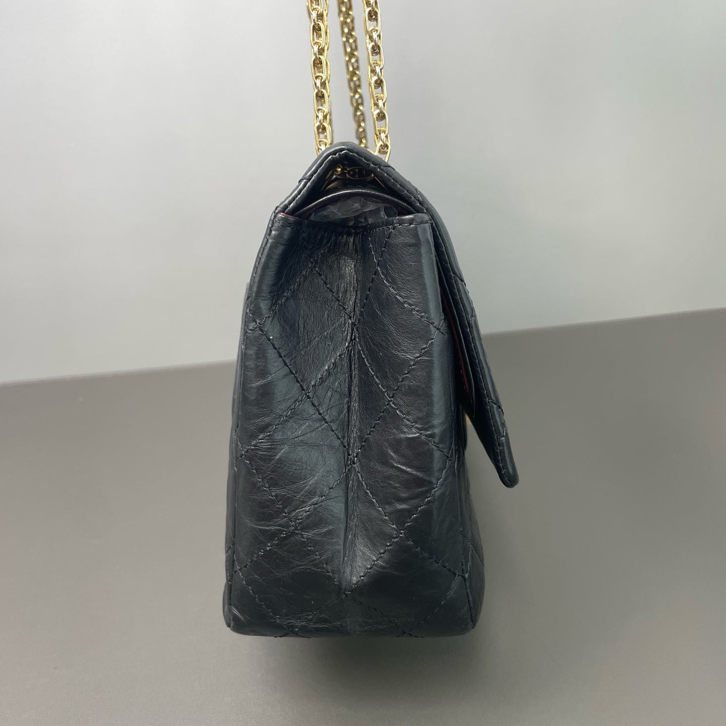 Chanel - 2.55 - Leather - Black - (medium)