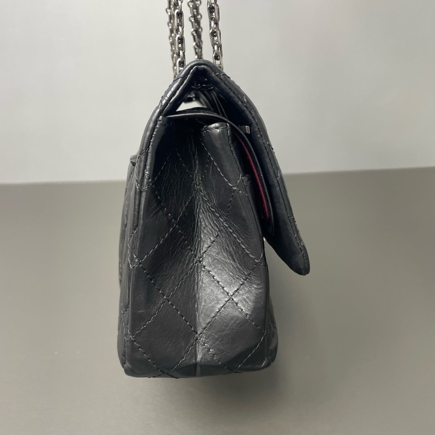 Chanel - 2.55 - Leather - Black - (medium)