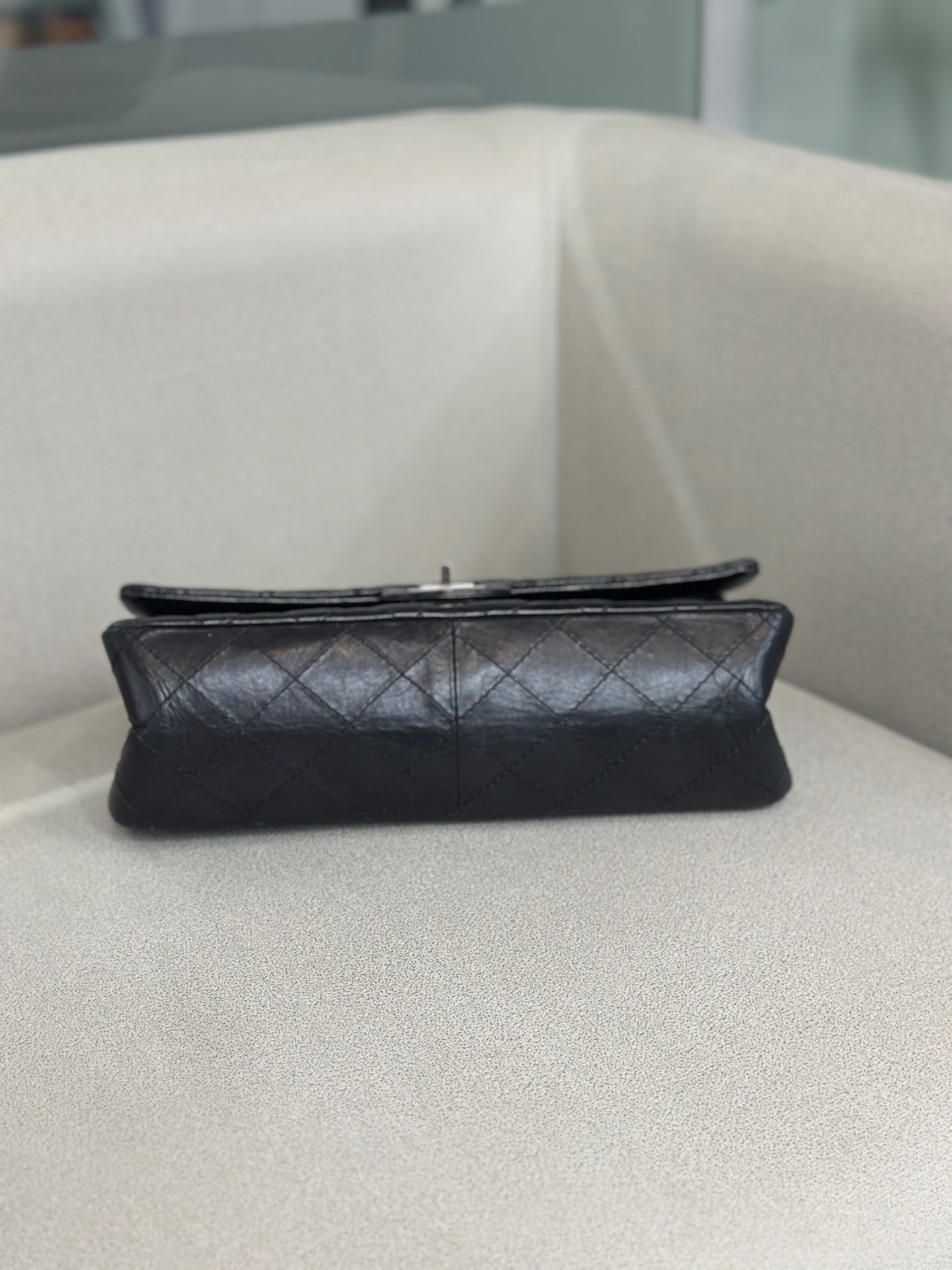 Chanel - 2.55 - Leather - Black - (medium)