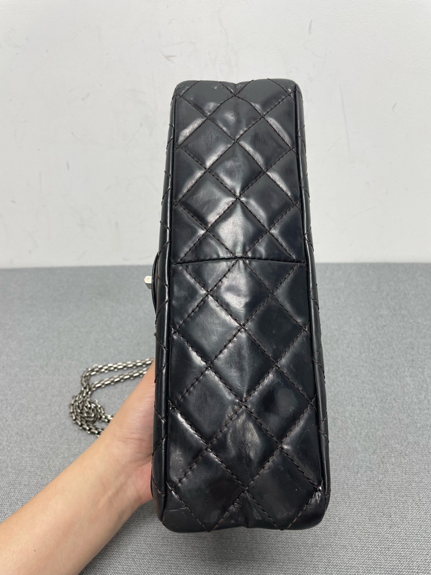 Chanel - 2.55 - Leather - Black - (medium)