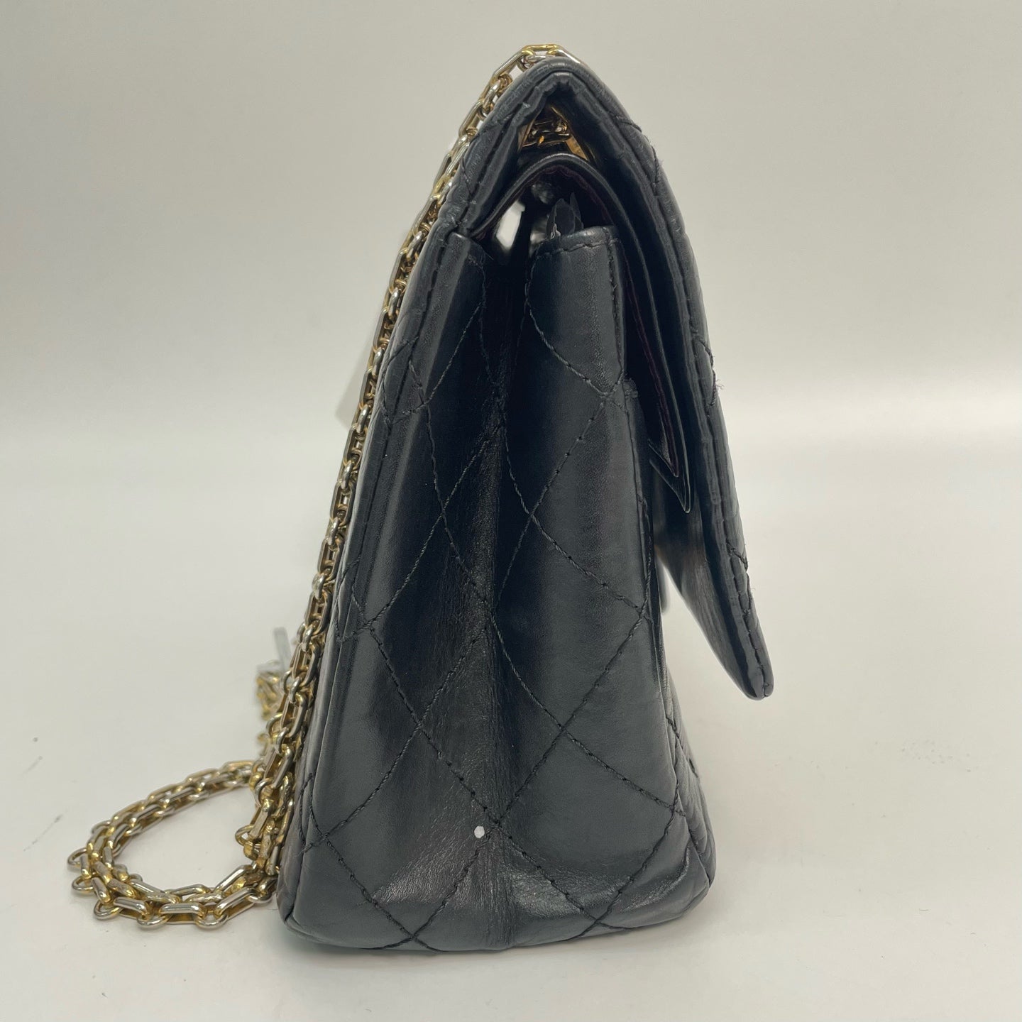 Chanel - 2.55 - Leather - Black - (medium)