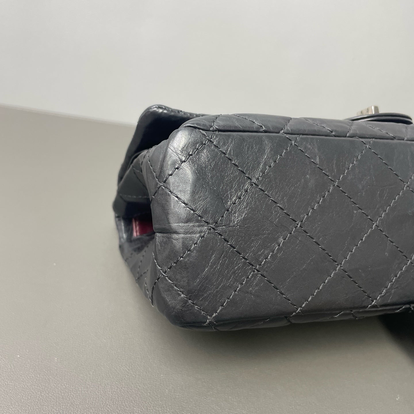 Chanel - 2.55 - Leather - Black - (medium)