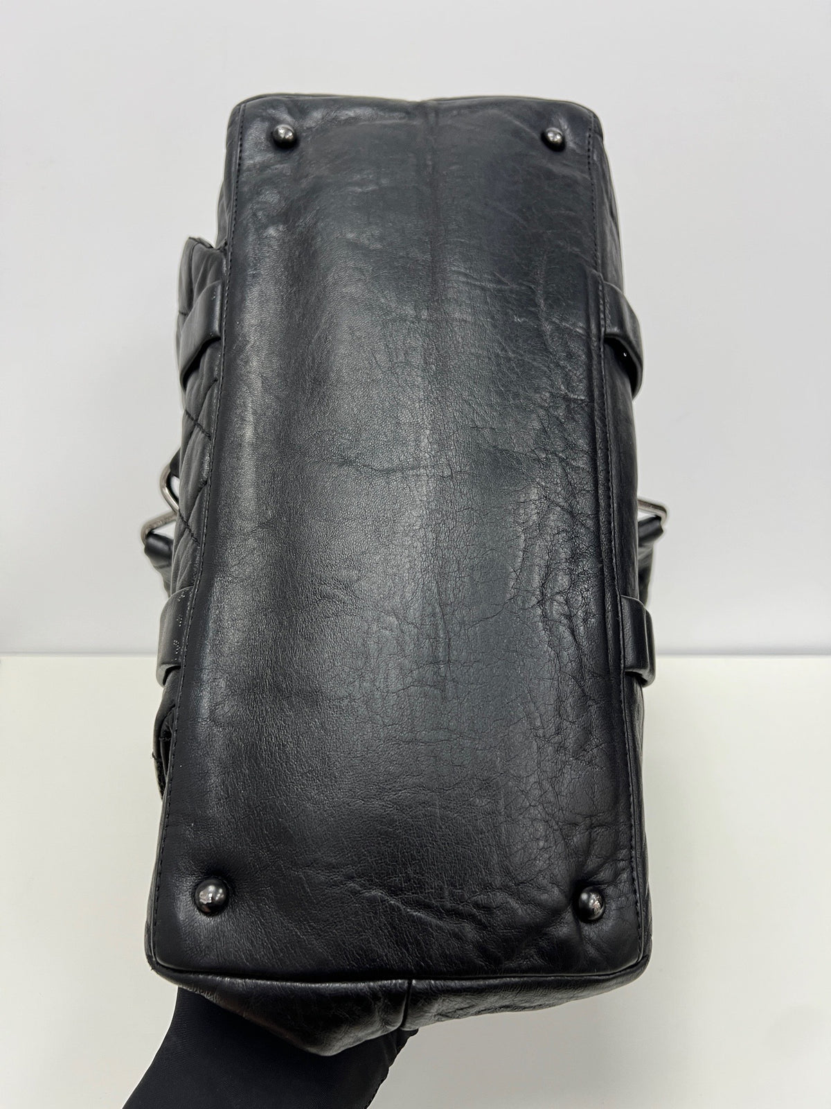 Chanel - 2.55 - Leather - Black - (medium)