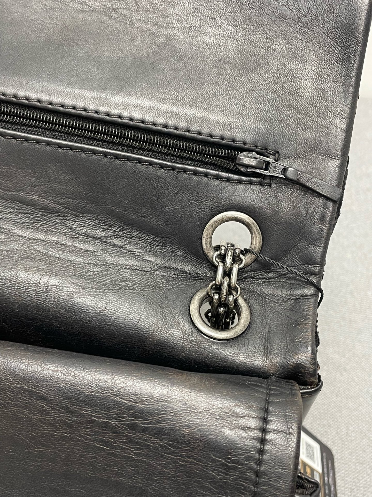 Chanel - 2.55 - Leather - Black - (medium)