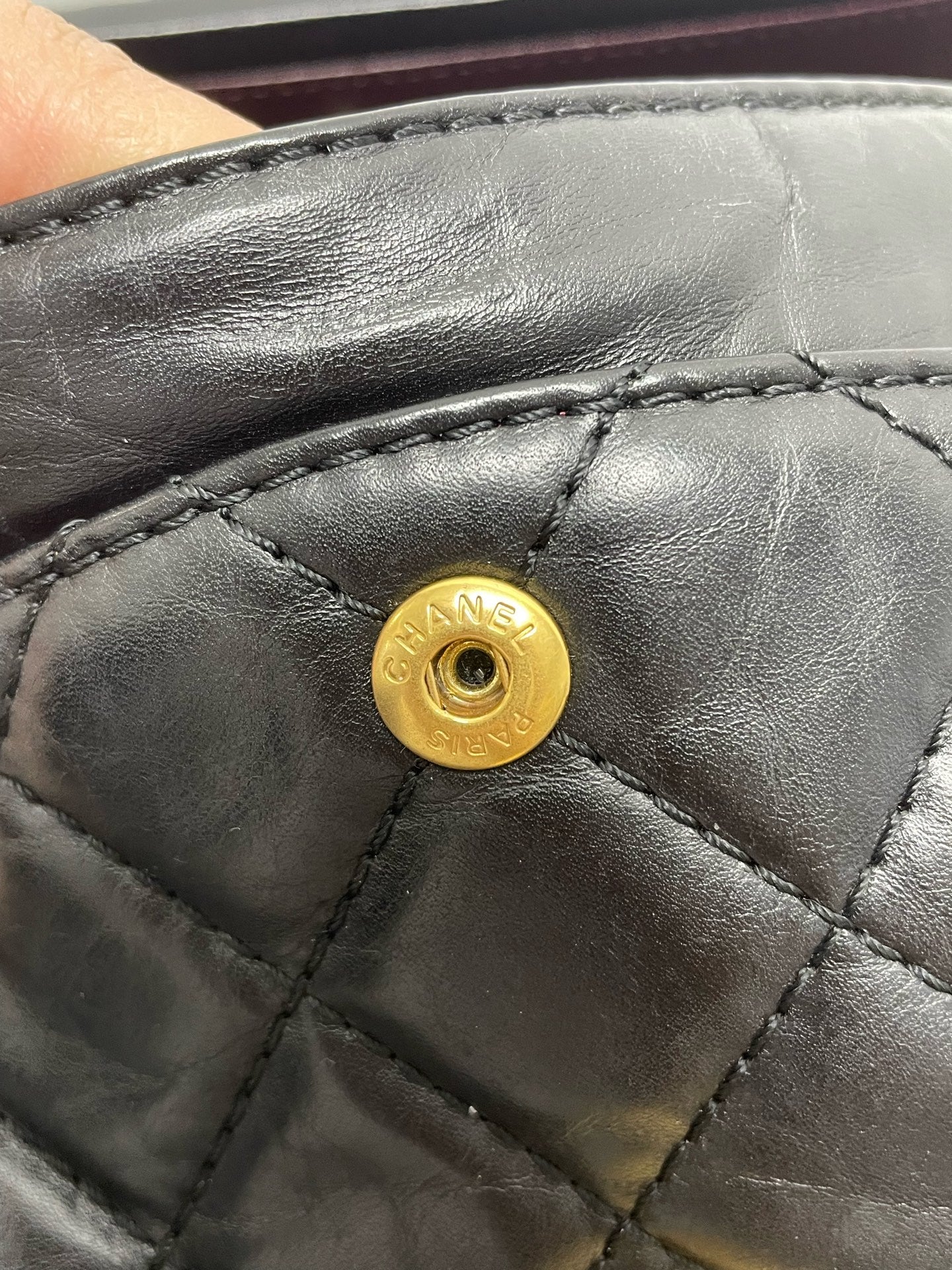 Chanel - 2.55 - Leather - Black - (Medium)
