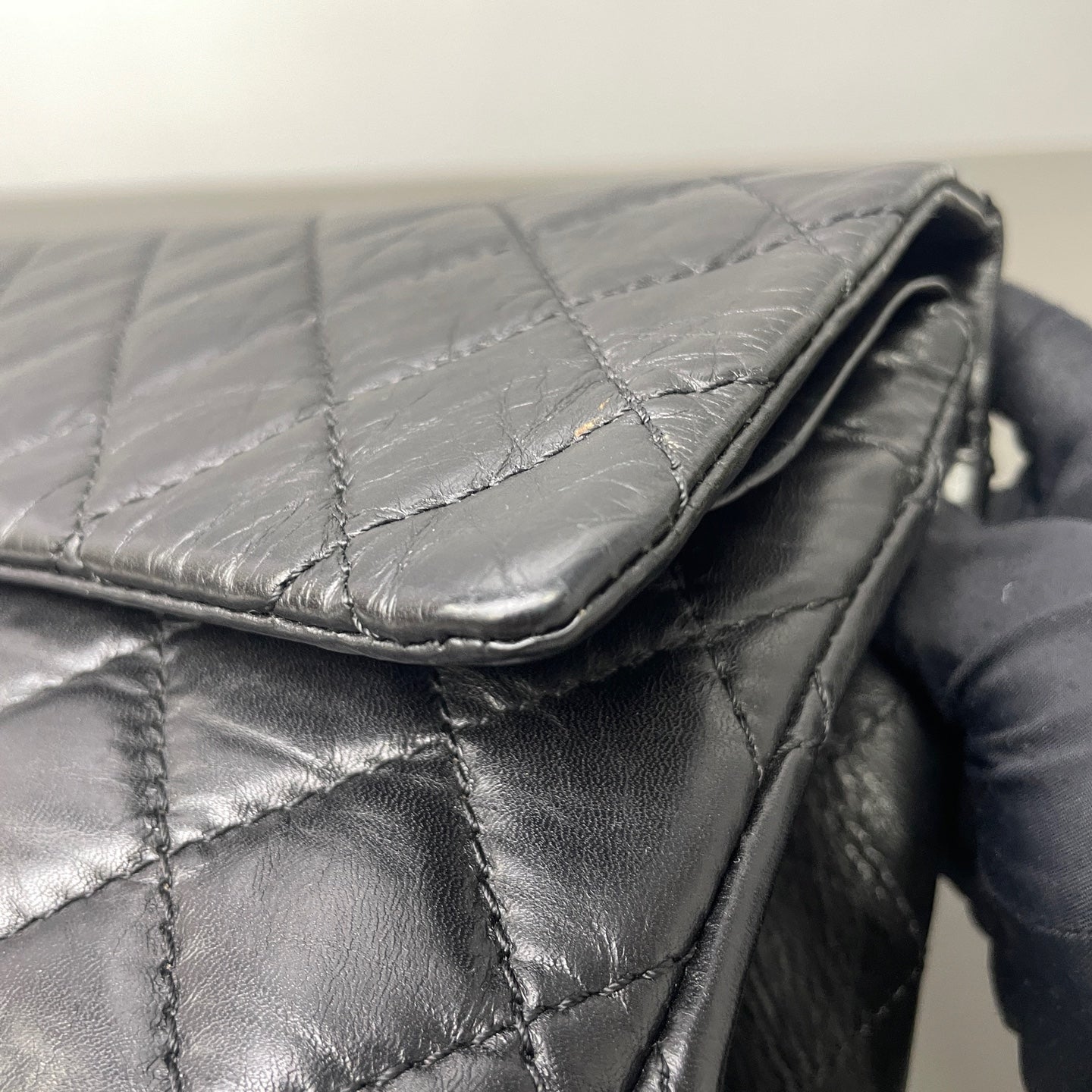 Chanel - 2.55 - Leather - Black - (medium)