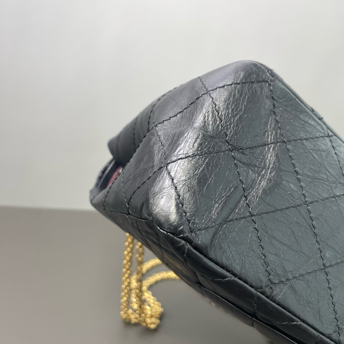 Chanel - 2.55 - Leather - Black - (medium)