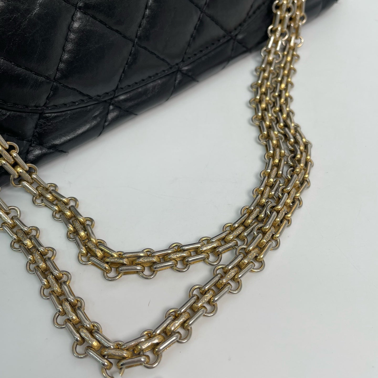 Chanel - 2.55 - Leather - Black - (medium)