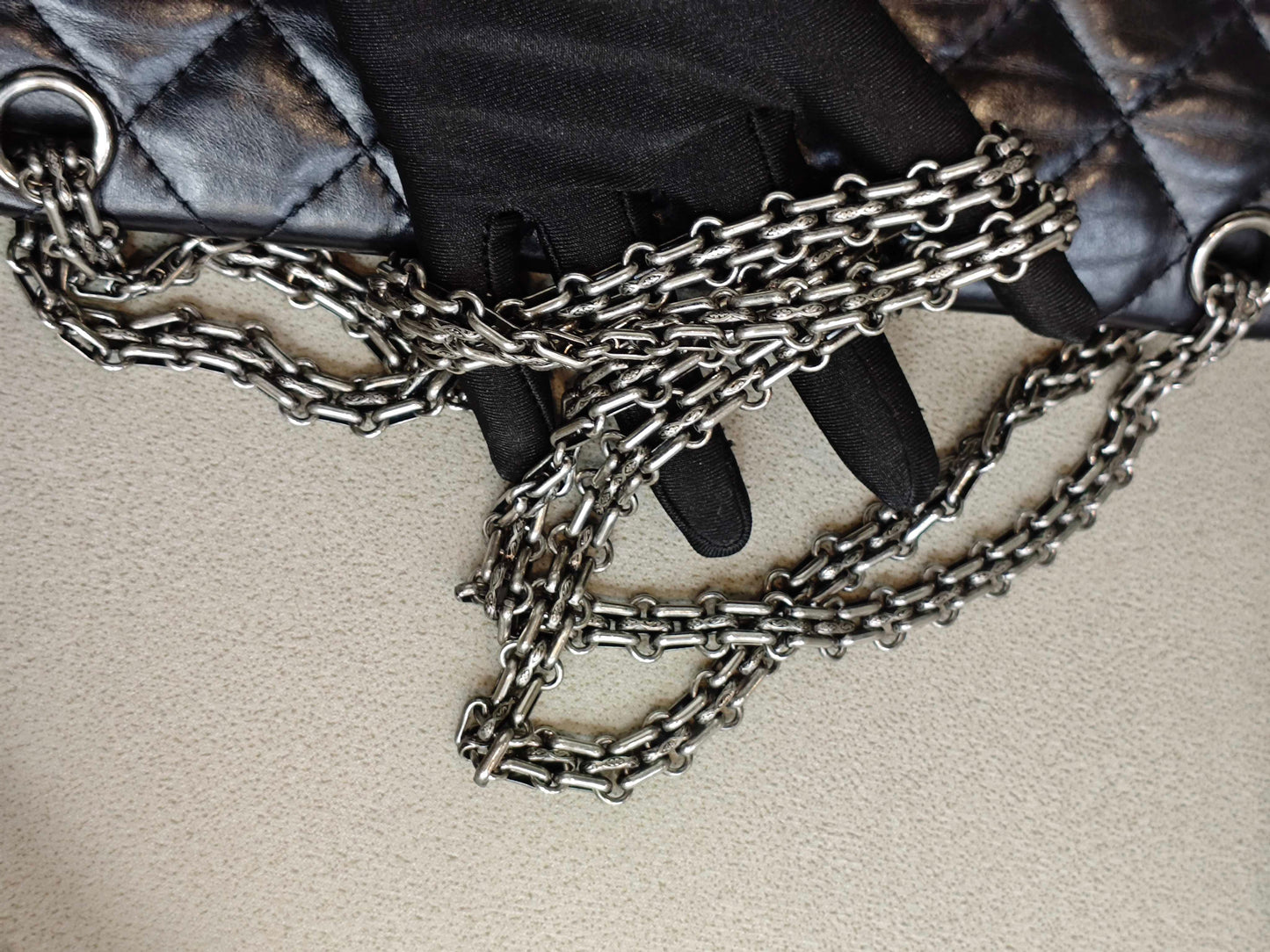 Chanel - 2.55 - Leather - Black - (medium)