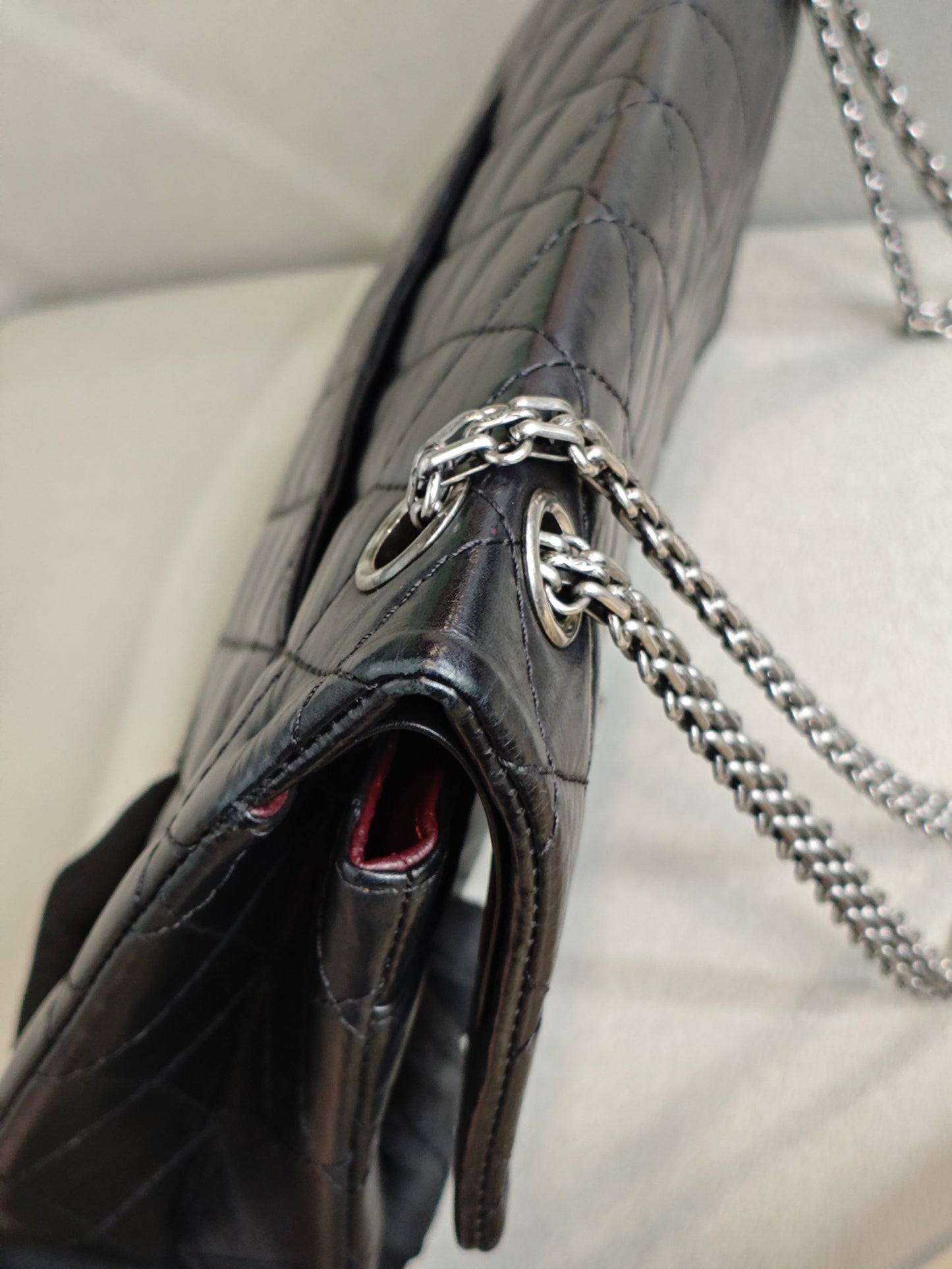 Chanel - 2.55 - Leather - Black - (medium)