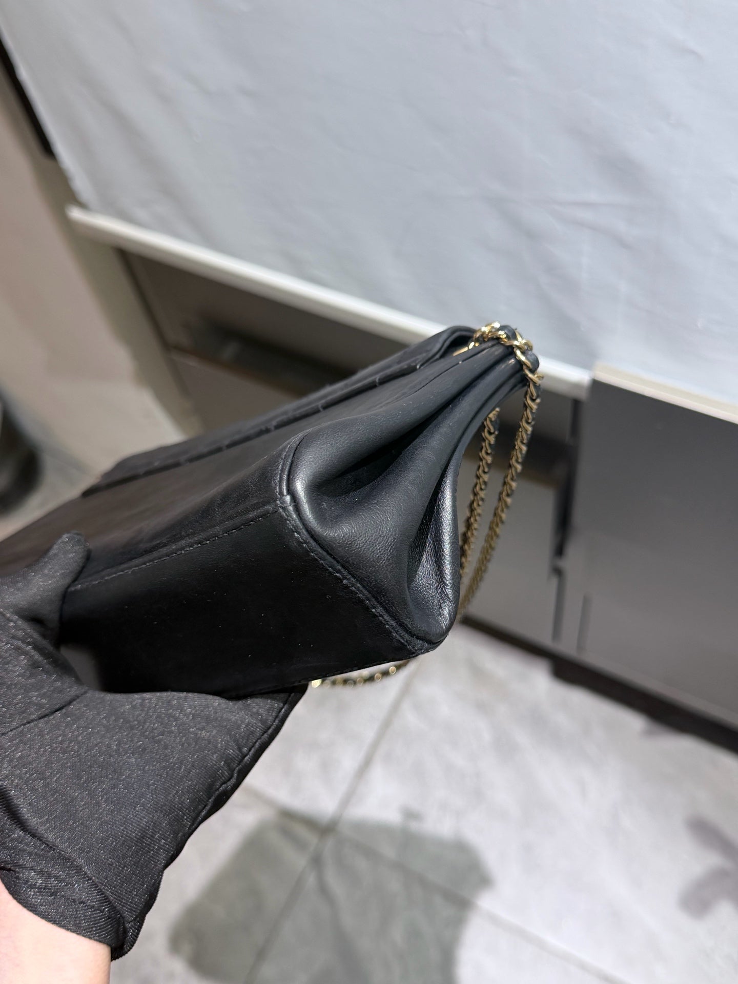 Chanel - 2.55 - Leather - Black - (medium)