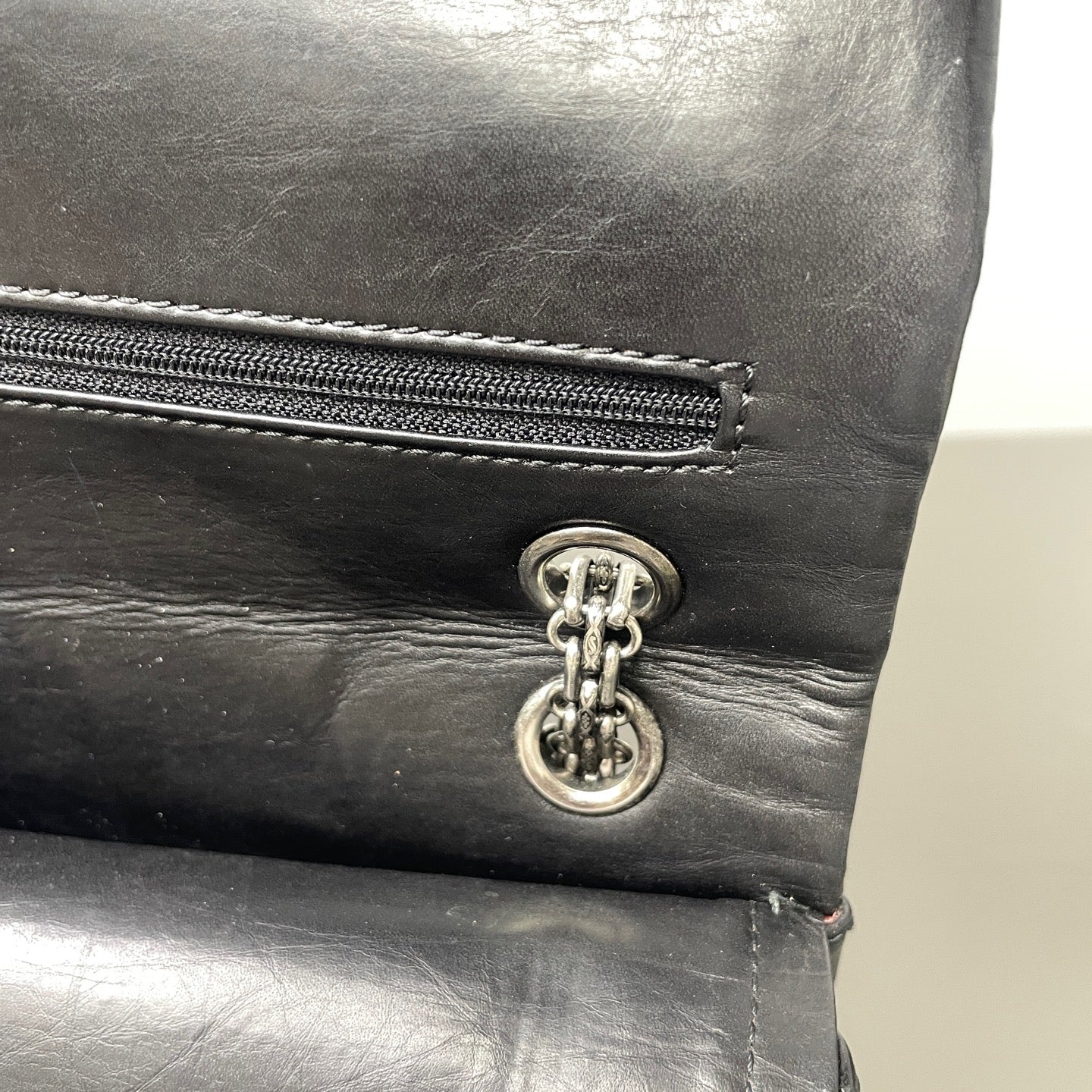 Chanel - 2.55 - Leather - Black - (medium)