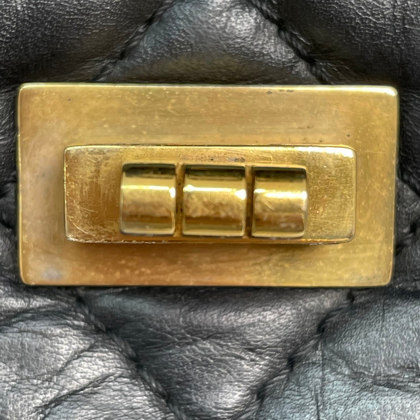 Chanel - 2.55 - Leather - Black - (medium)