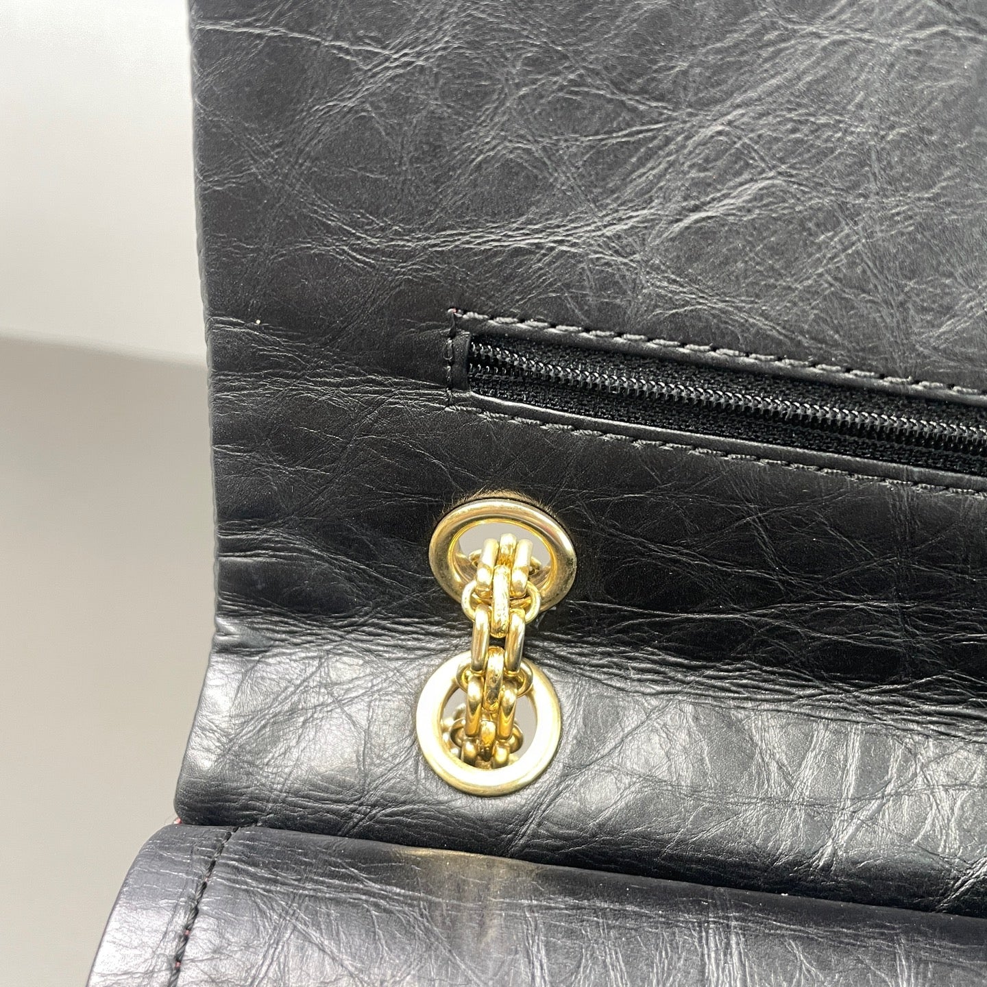 Chanel - 2.55 - Leather - Black - (medium)