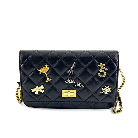 Chanel - 2.55 - Leather - Black - (mini)