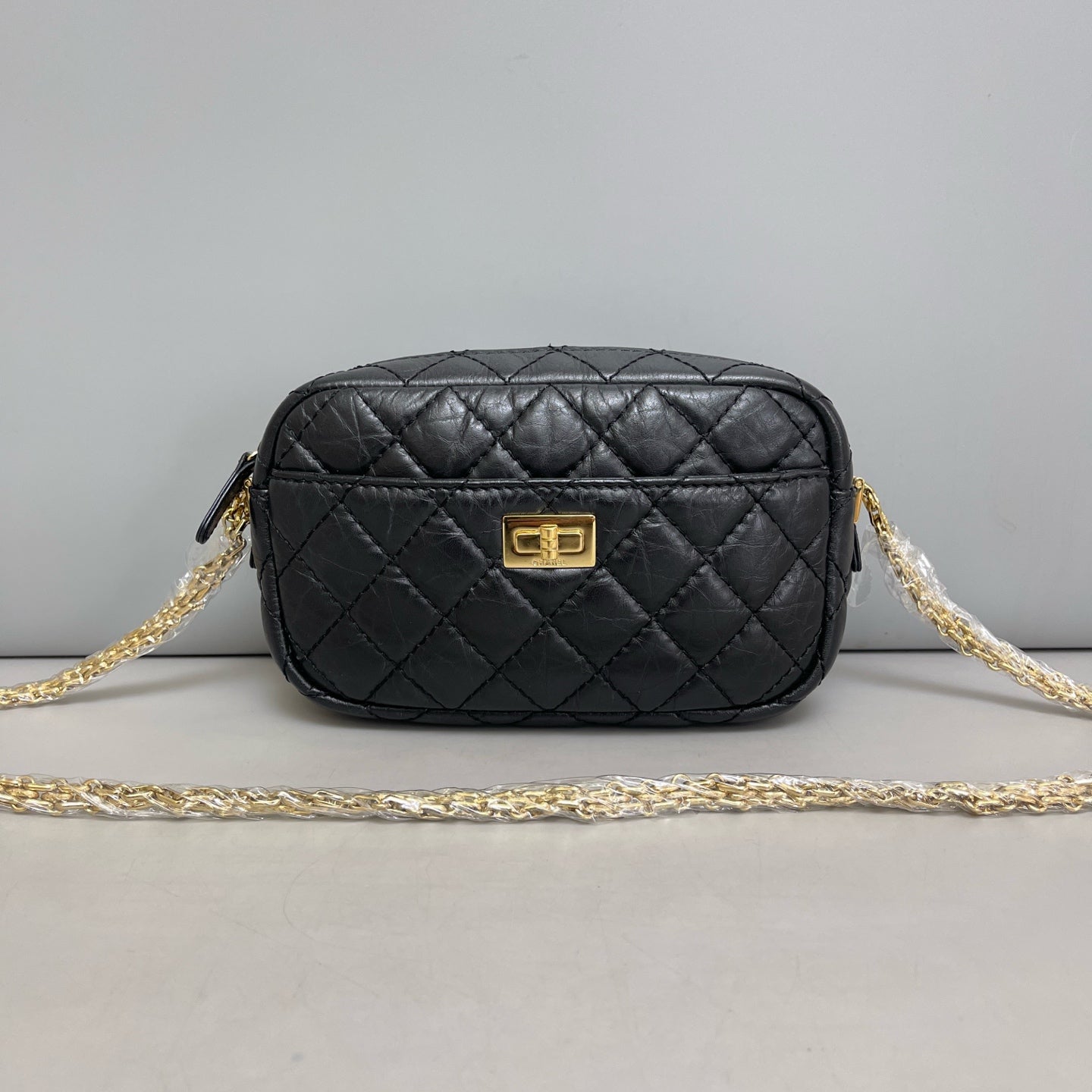 Chanel - 2.55 - Leather - Black - (mini)