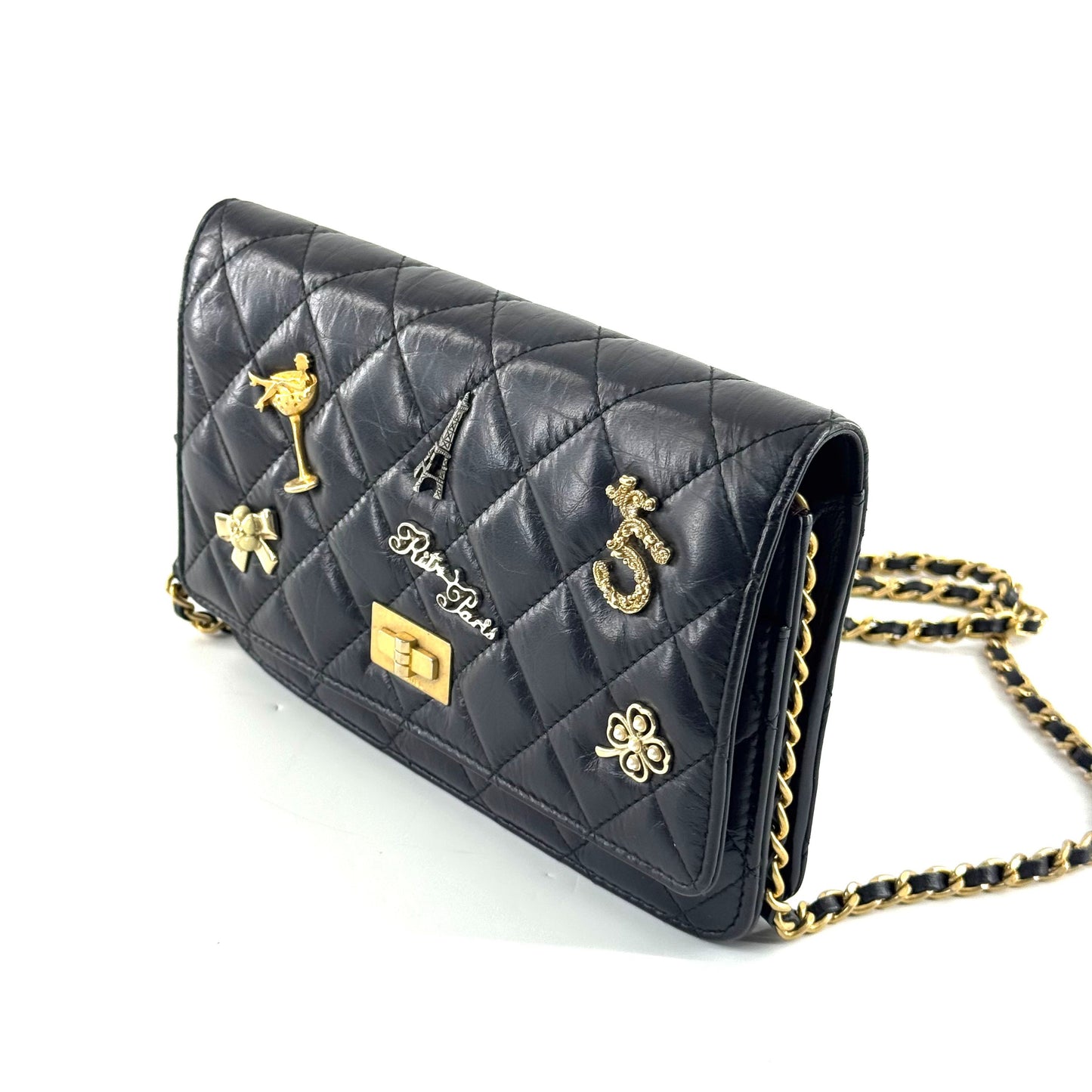 Chanel - 2.55 - Leather - Black - (mini)