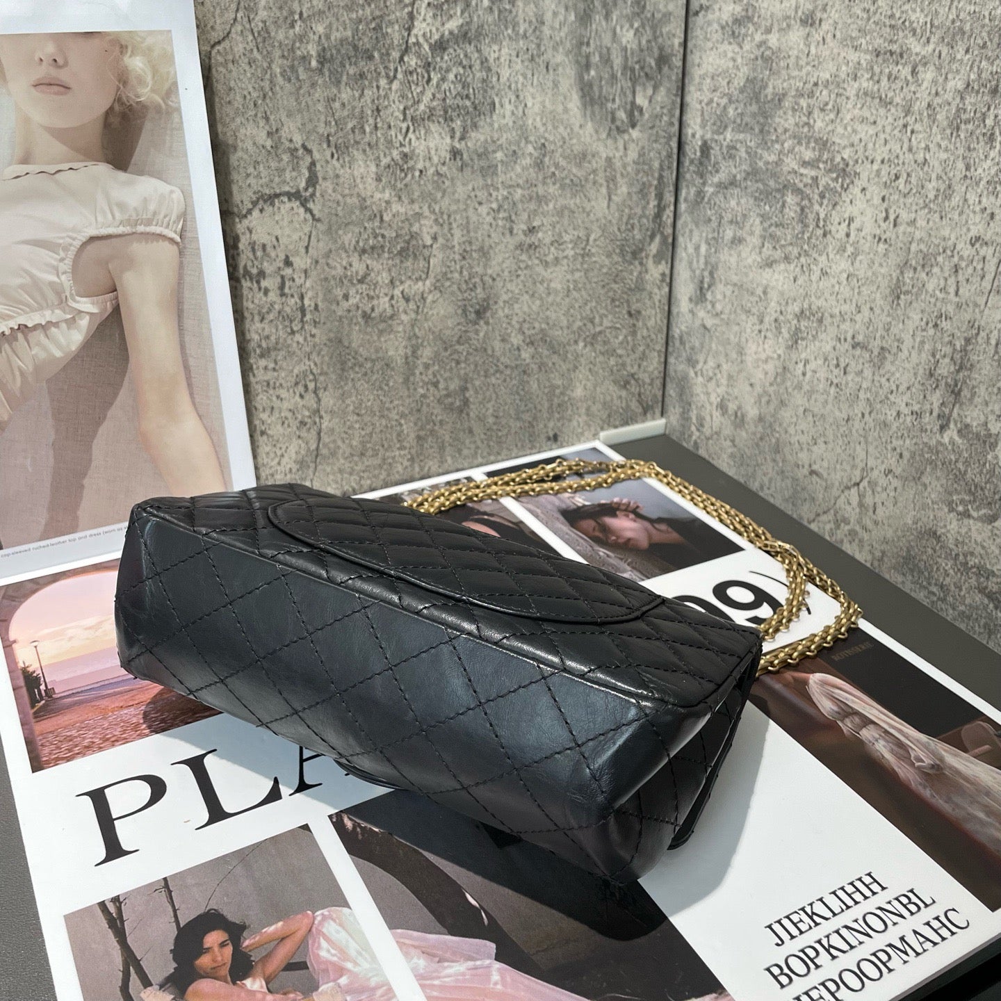 Chanel - 2.55 - Leather - Black - (mini)