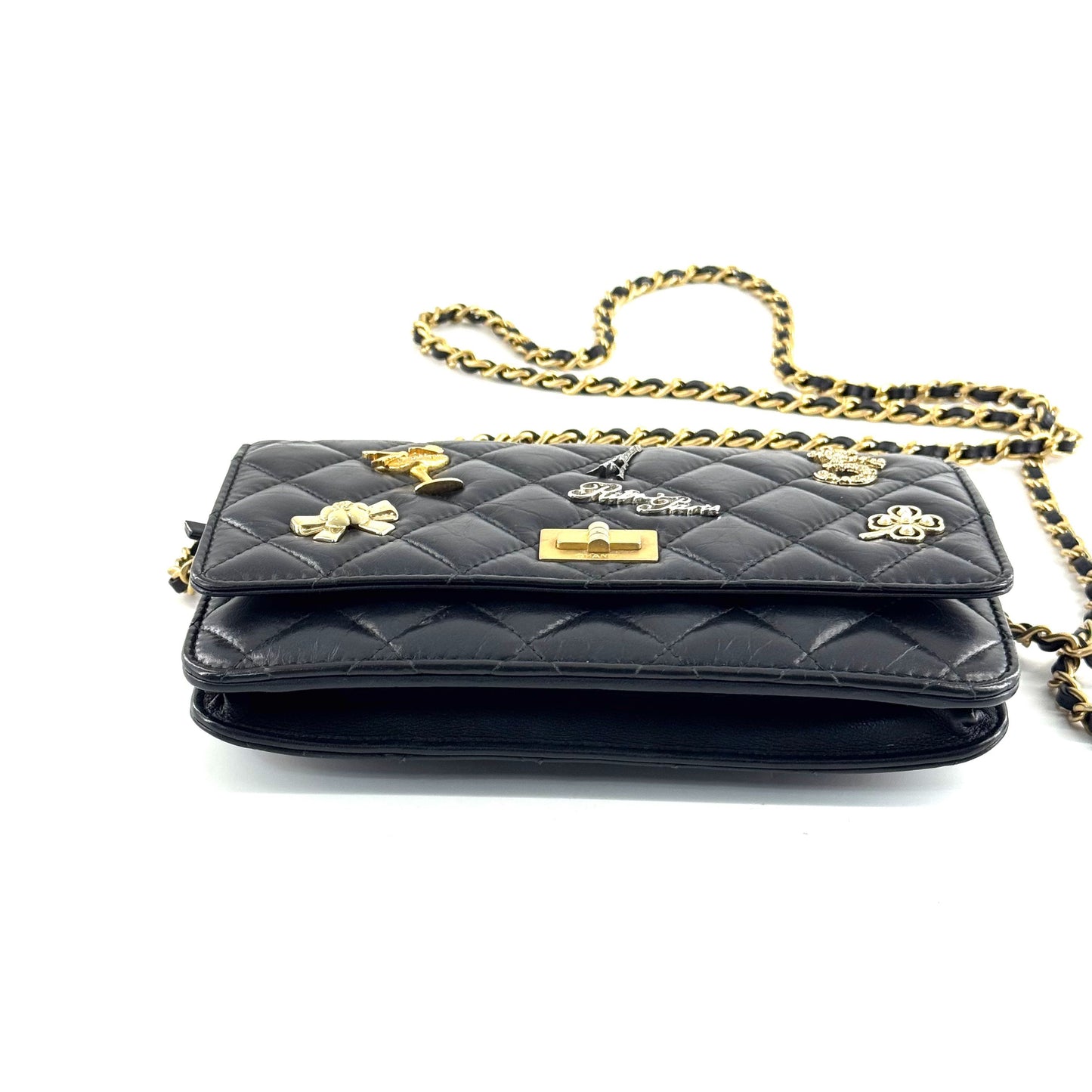Chanel - 2.55 - Leather - Black - (mini)