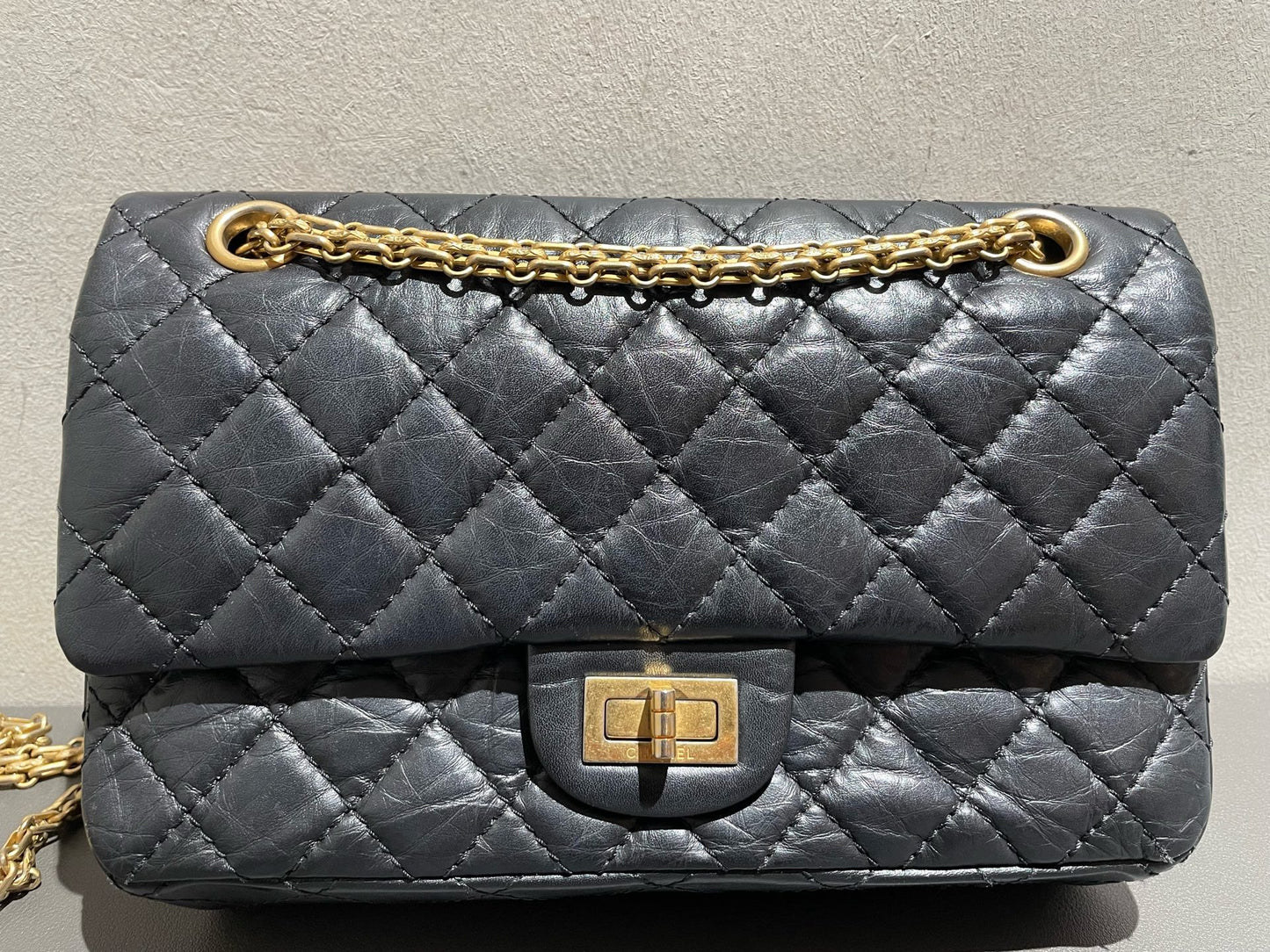 Chanel - 2.55 - Leather - Black - (mini)