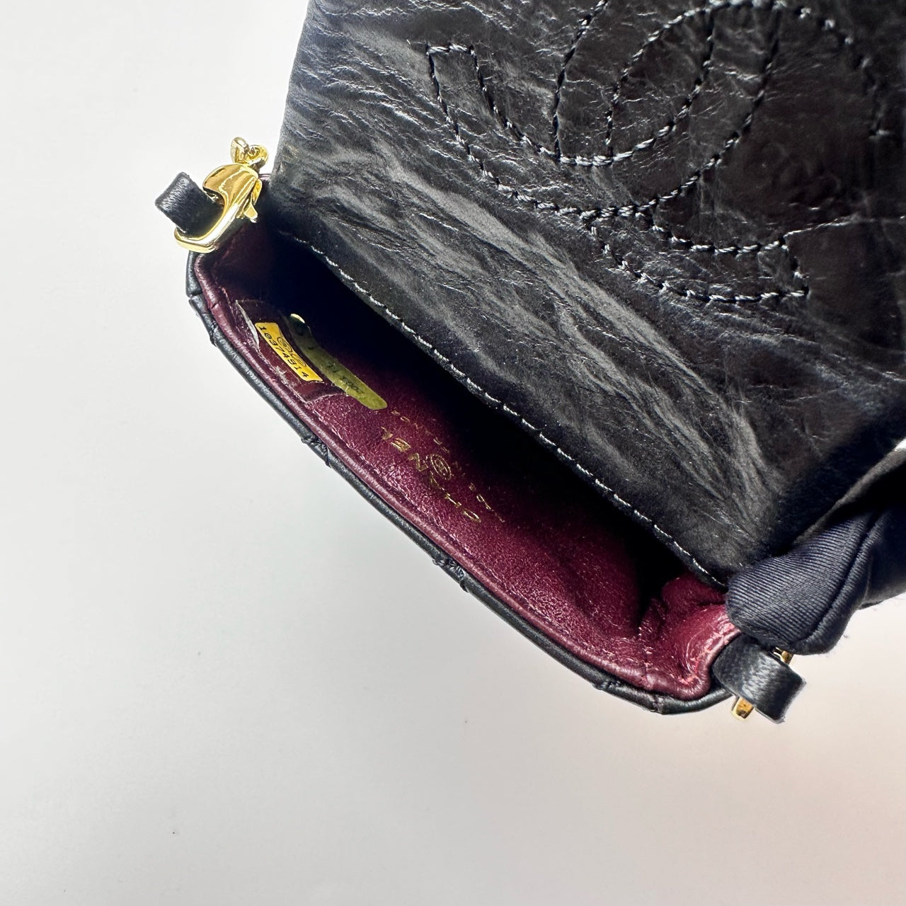 Chanel - 2.55 - Leather - Black - (mini)