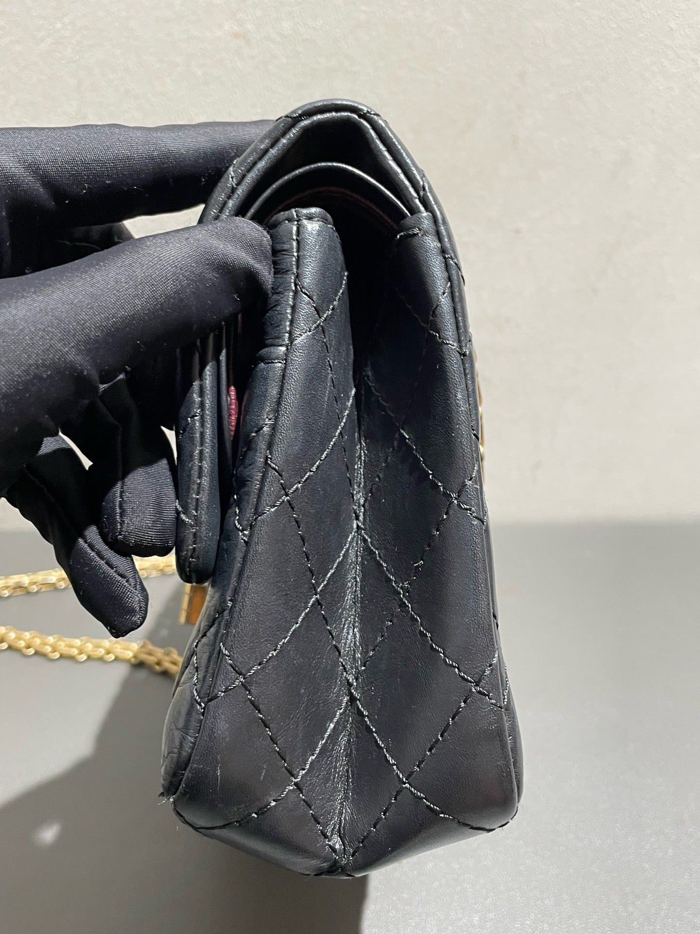 Chanel - 2.55 - Leather - Black - (mini)