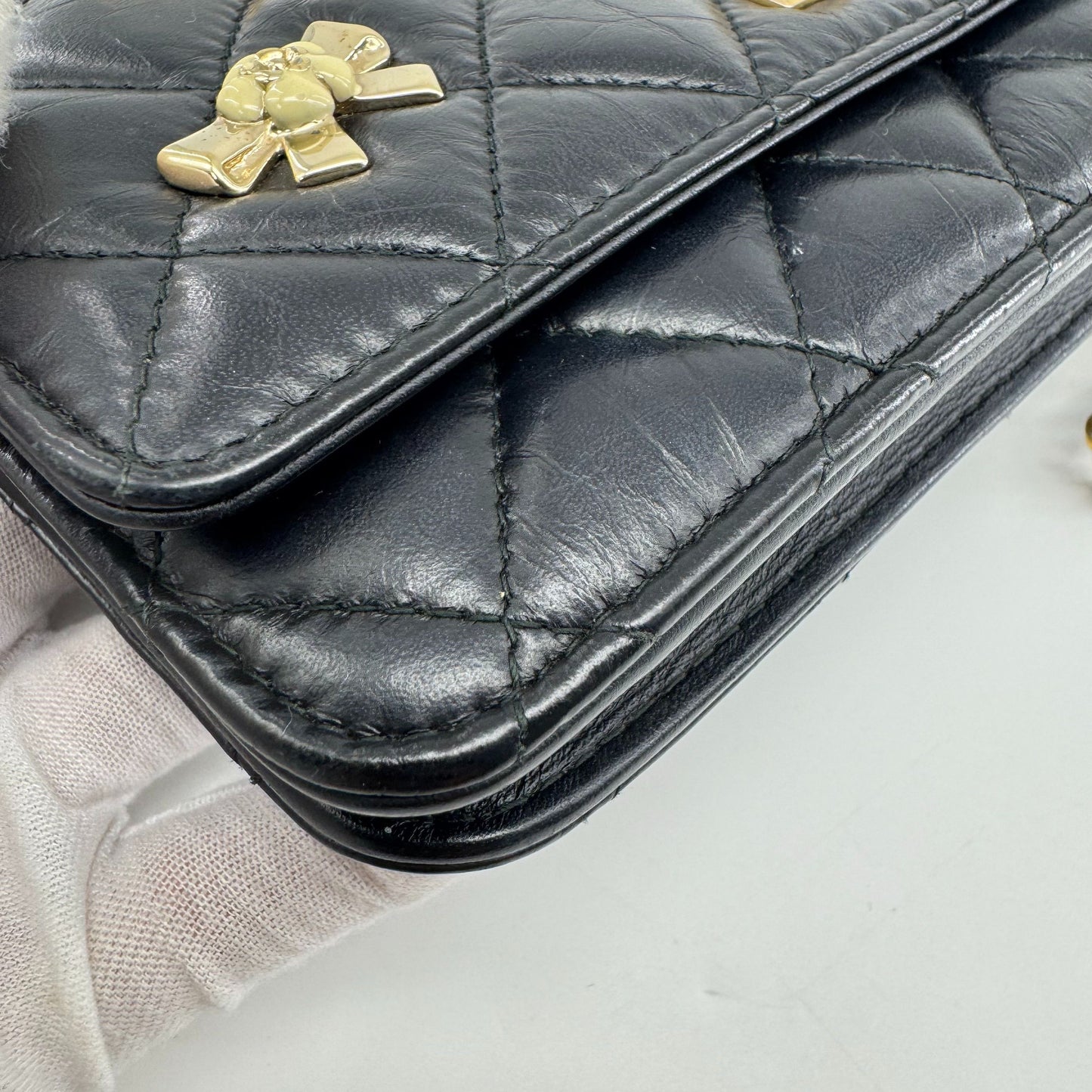 Chanel - 2.55 - Leather - Black - (mini)