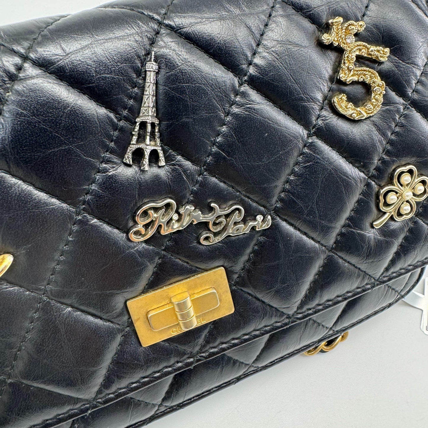 Chanel - 2.55 - Leather - Black - (mini)