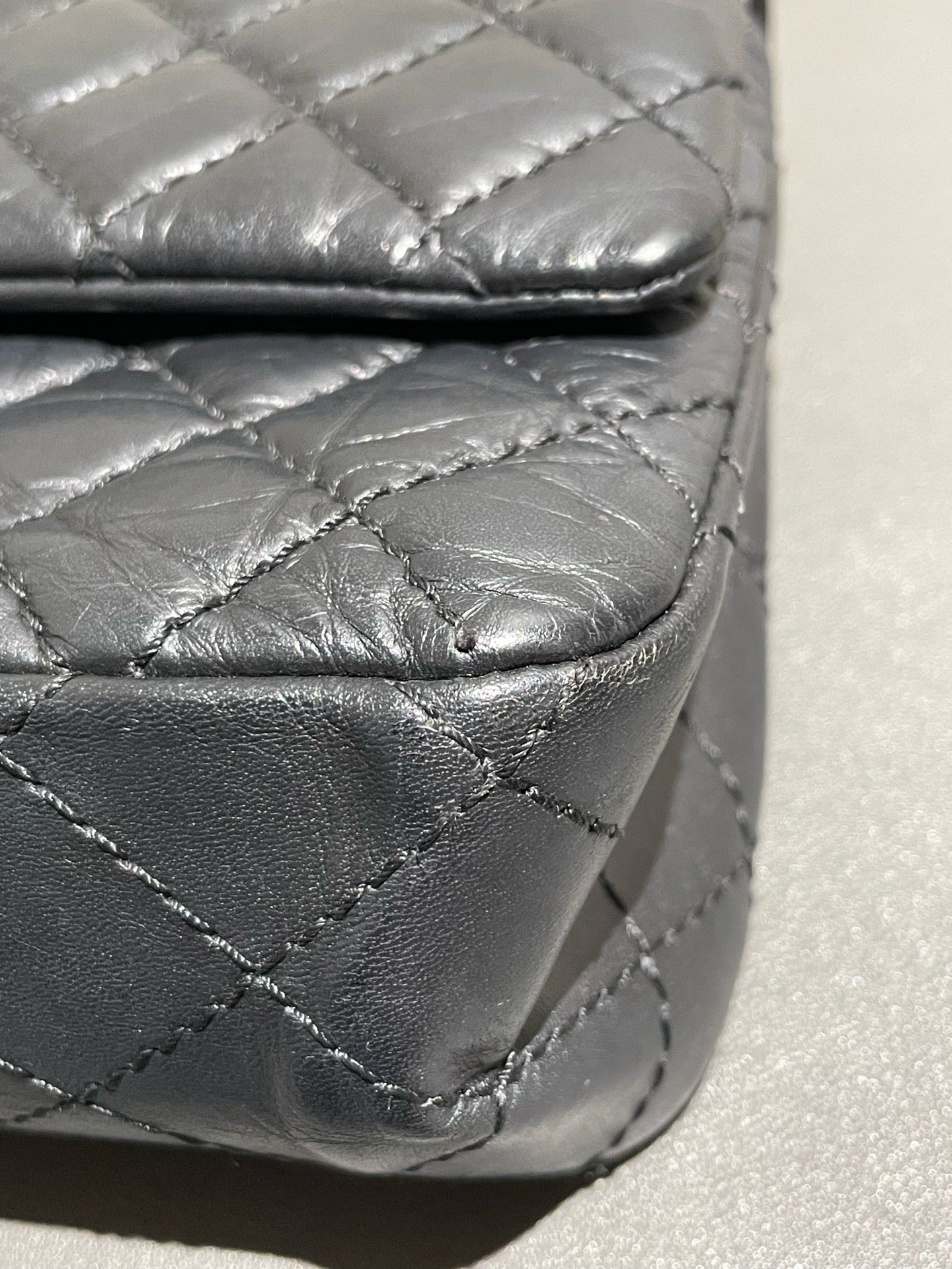 Chanel - 2.55 - Leather - Black - (mini)
