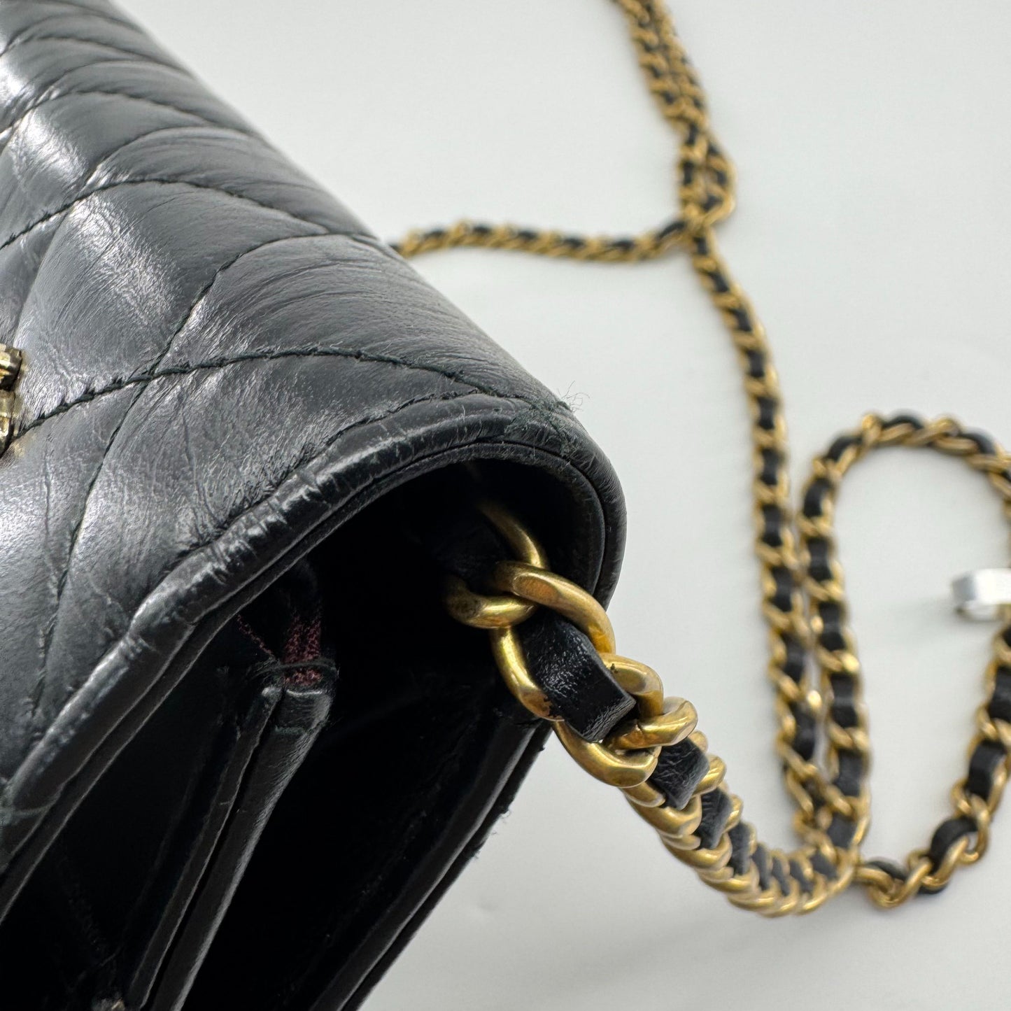 Chanel - 2.55 - Leather - Black - (mini)