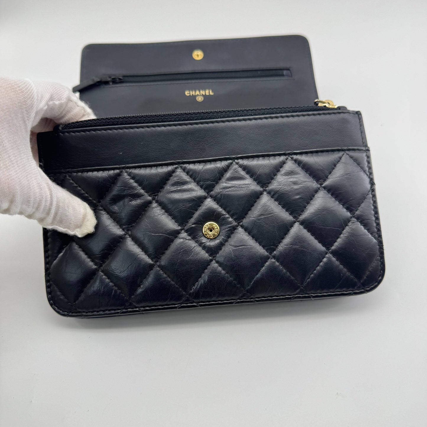 Chanel - 2.55 - Leather - Black - (mini)