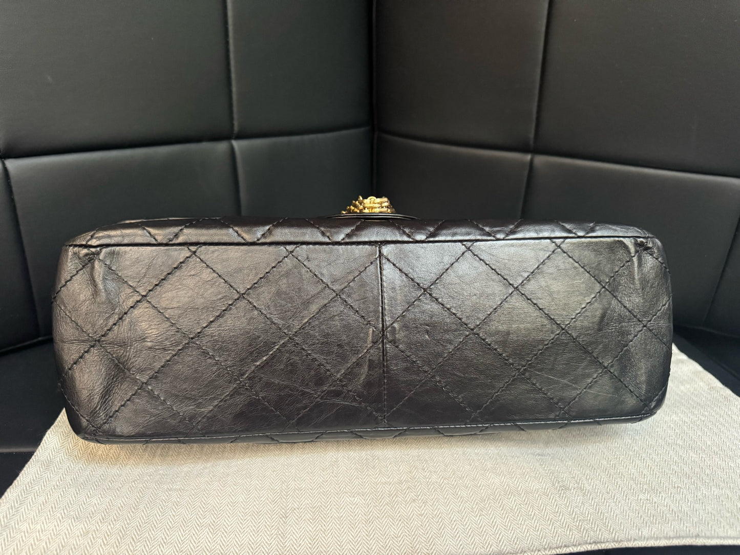 Chanel - 2.55 - Leather - Black - (Other)