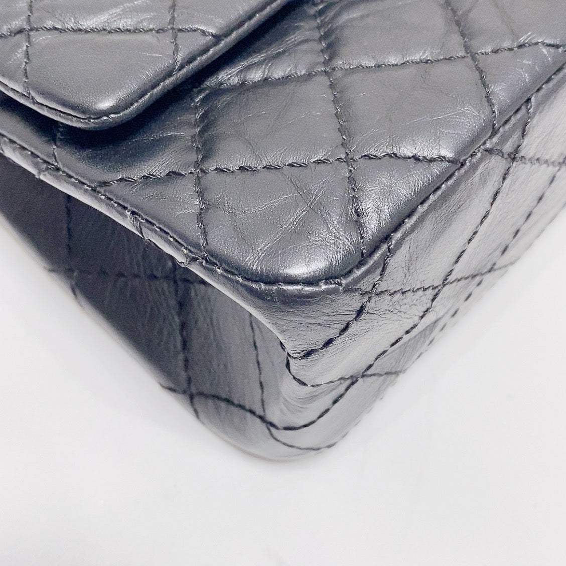 Chanel - 2.55 - Leather - Black - (small)