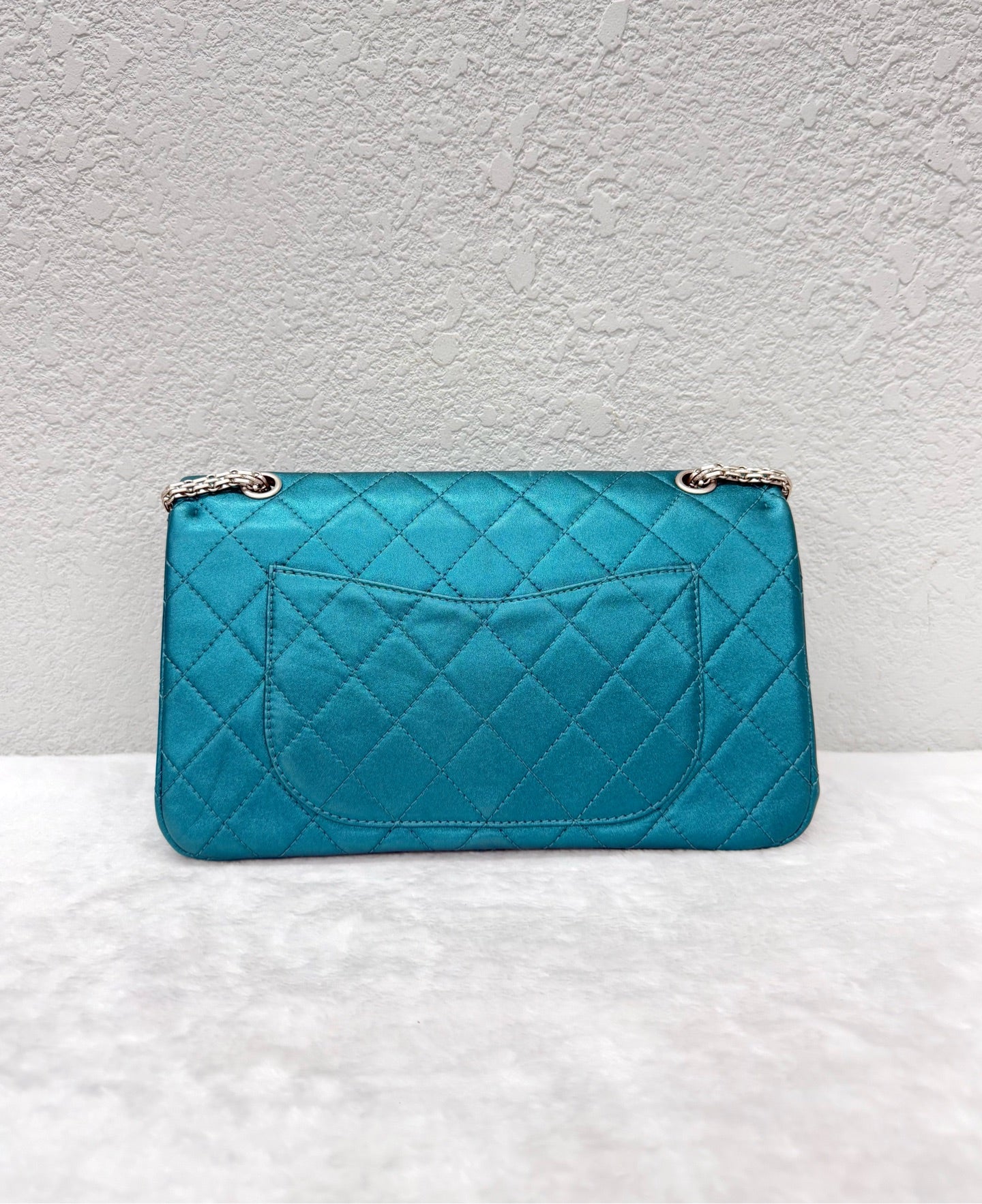 Chanel - 2.55 - Leather - Blue - (large)