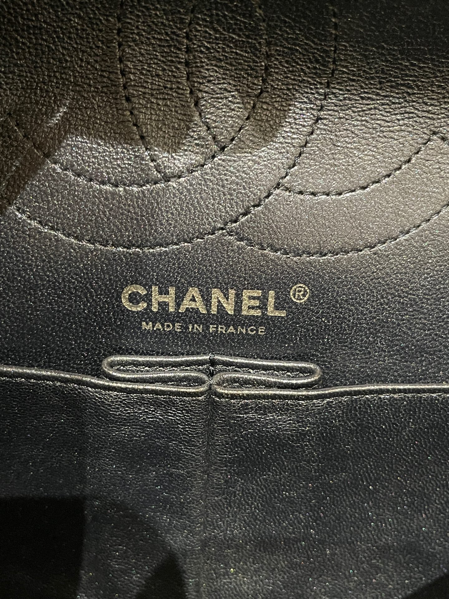 Chanel - 2.55 - Leather - Blue - (large)