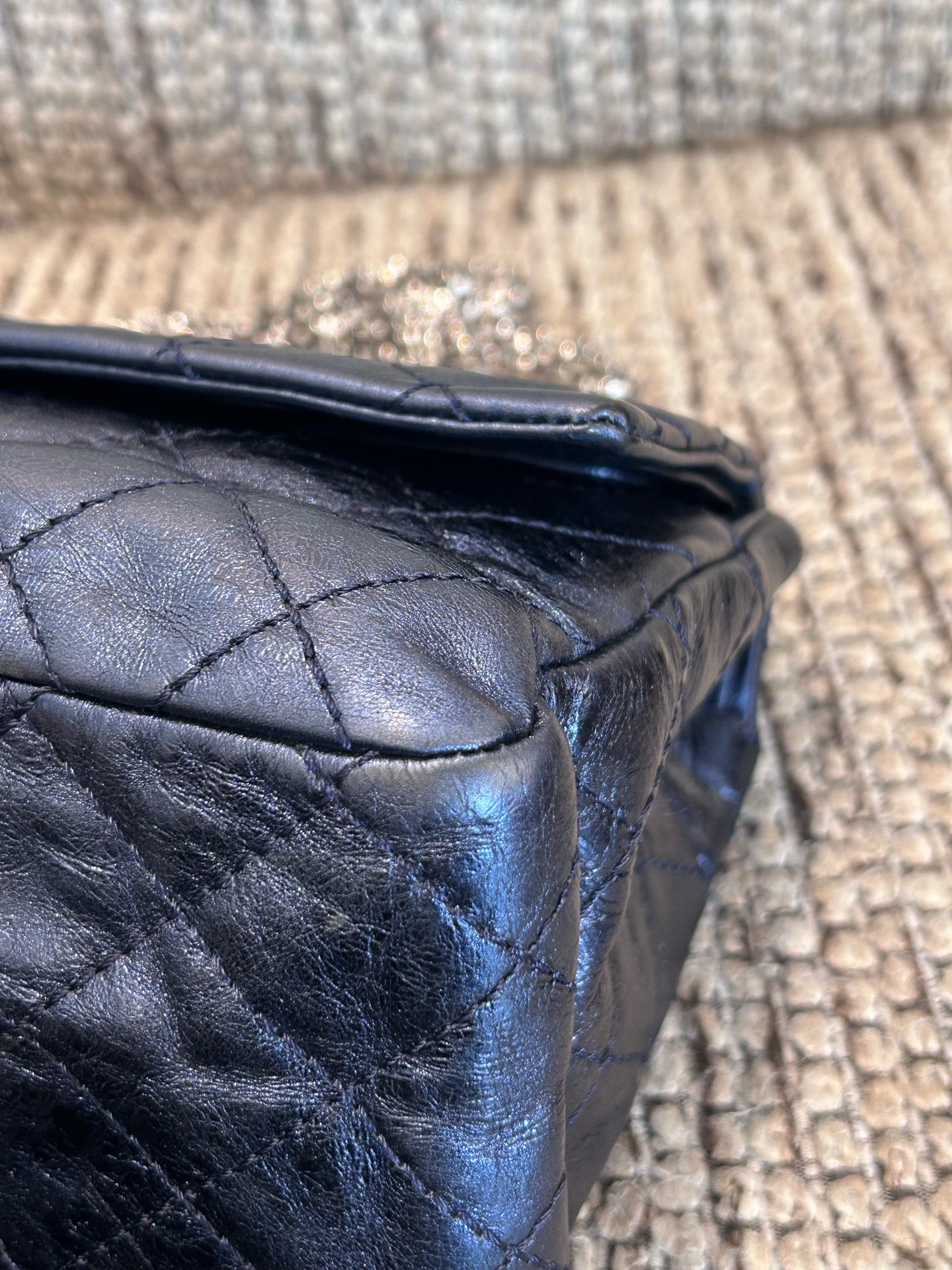 Chanel - 2.55 - Leather - Blue - (large)