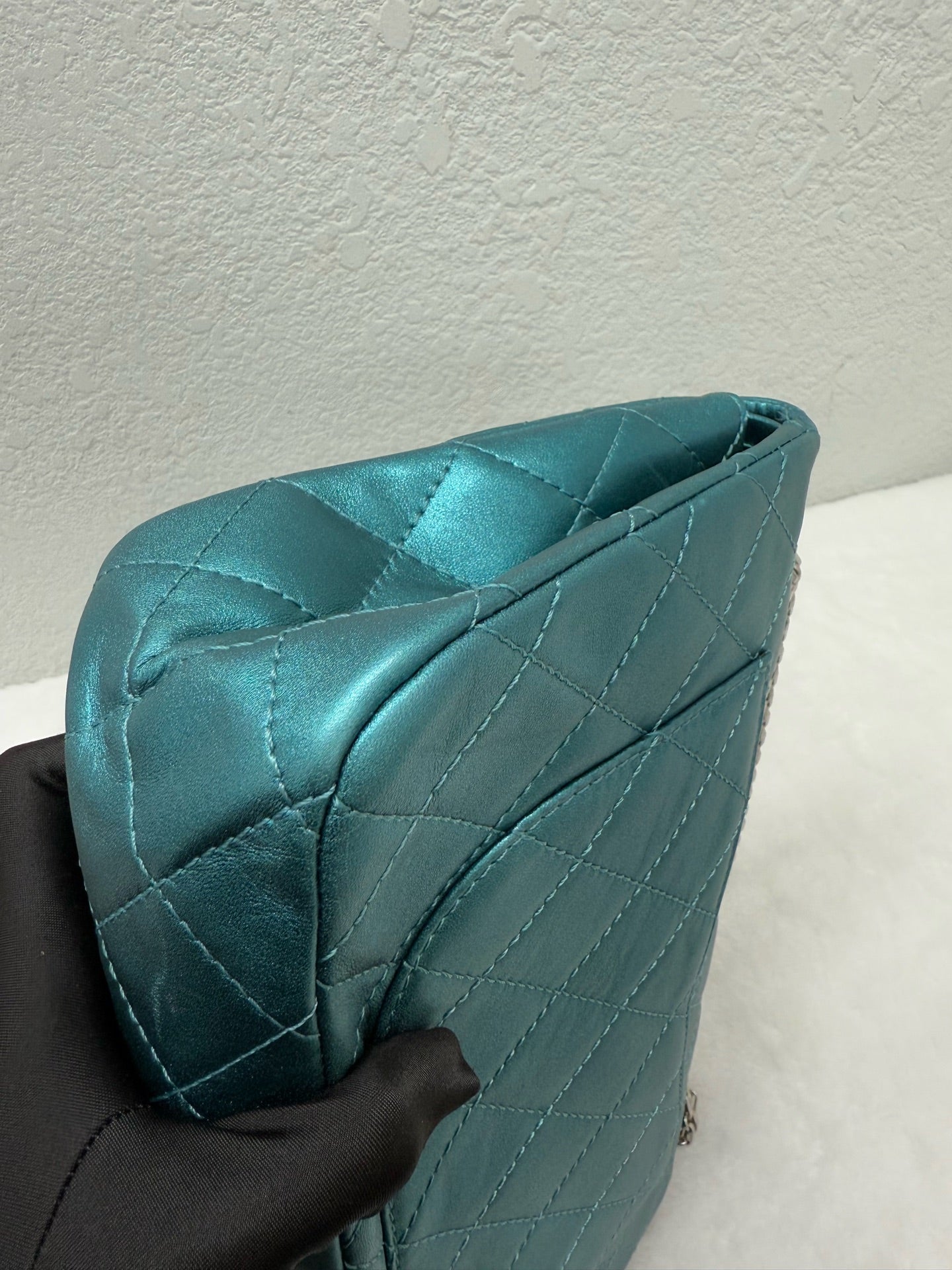 Chanel - 2.55 - Leather - Blue - (large)