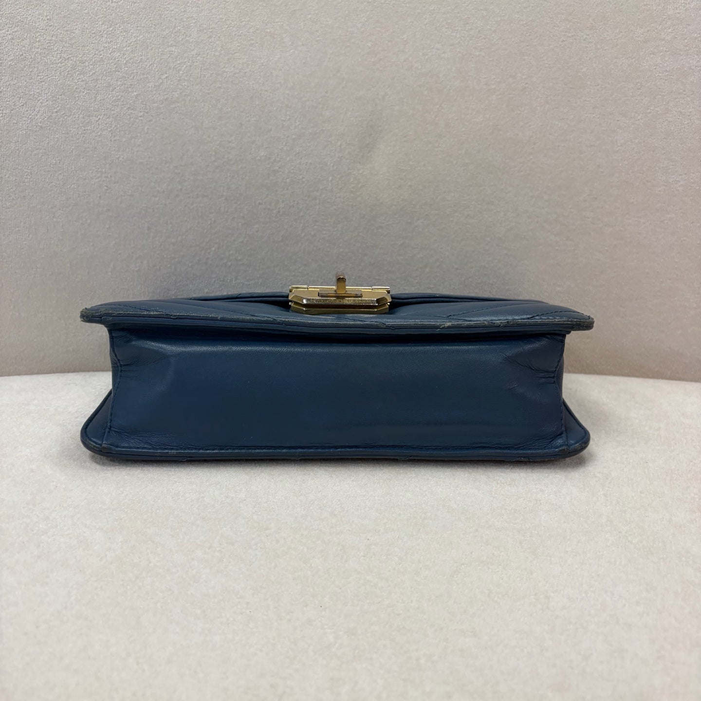 Chanel - 2.55 - Leather - Blue - (medium)