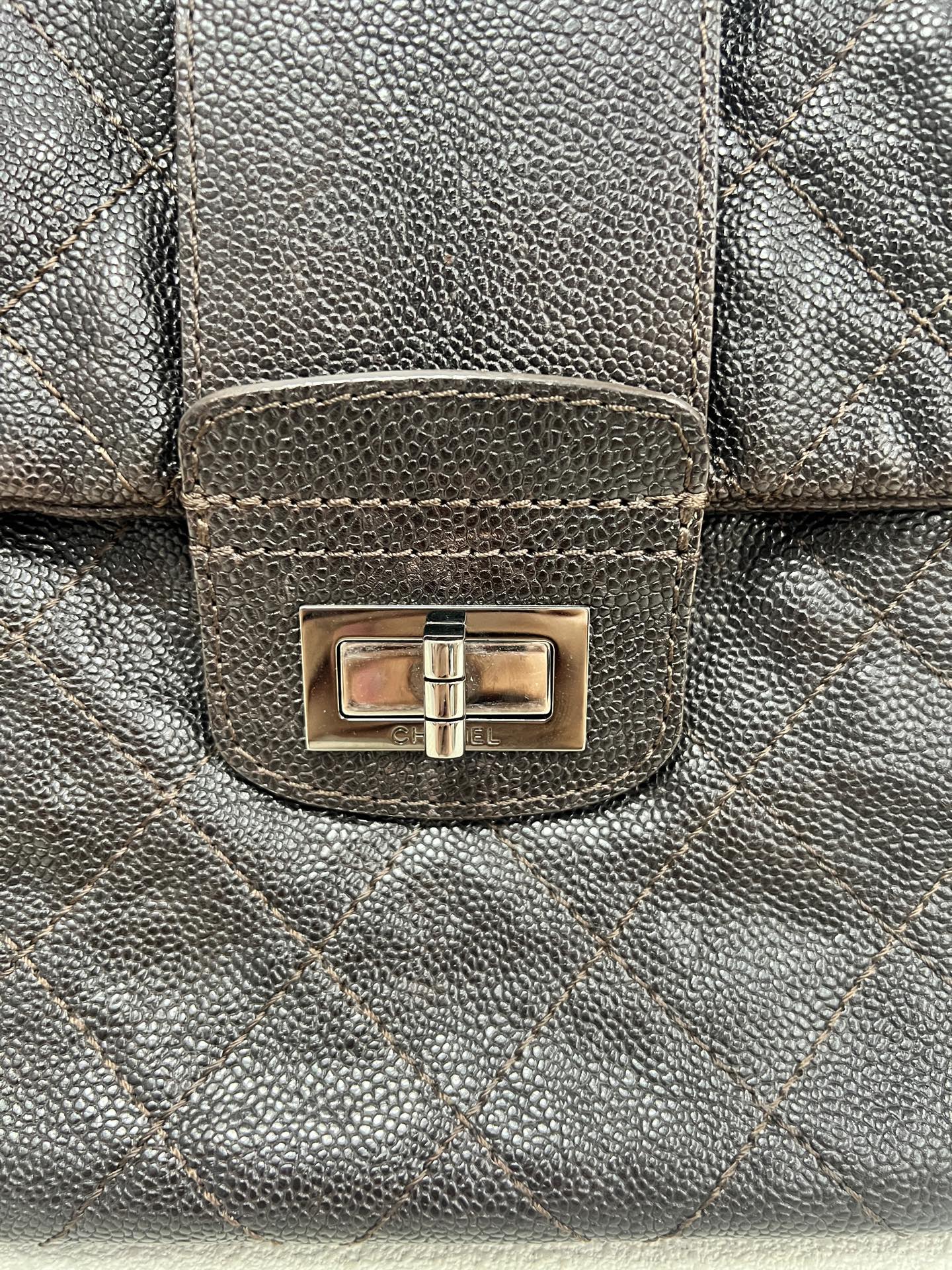 Chanel - 2.55 - Leather - Brown - (medium)