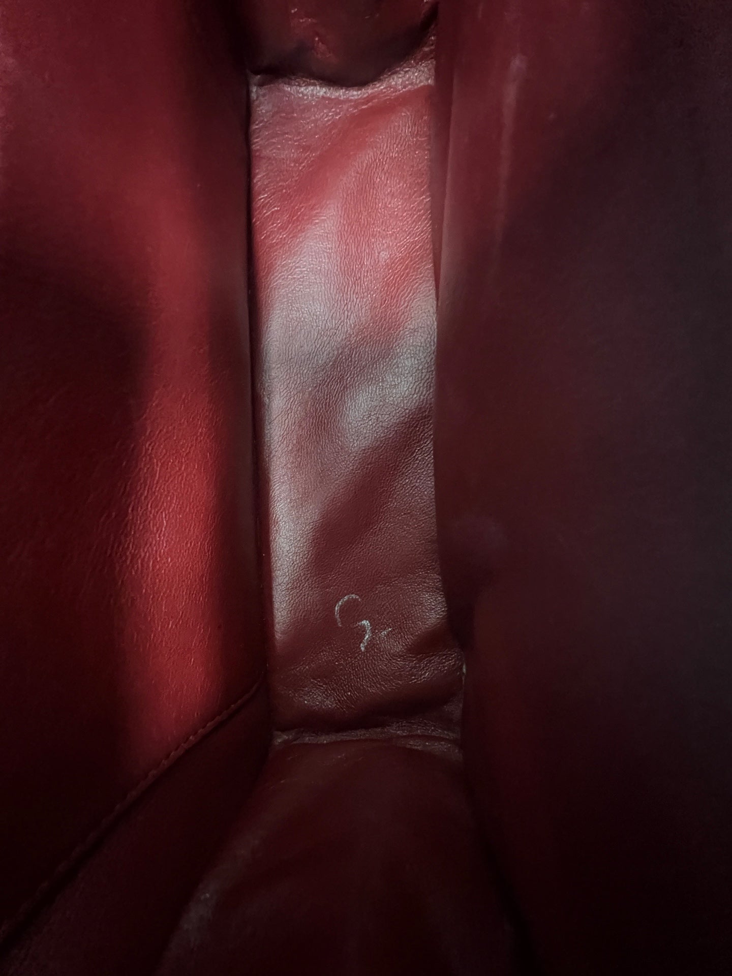 Chanel - 2.55 - Leather - Burgundy - (small)
