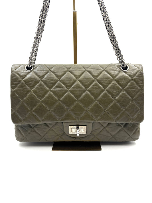 Chanel - 2.55 - Leather - Green - (medium)
