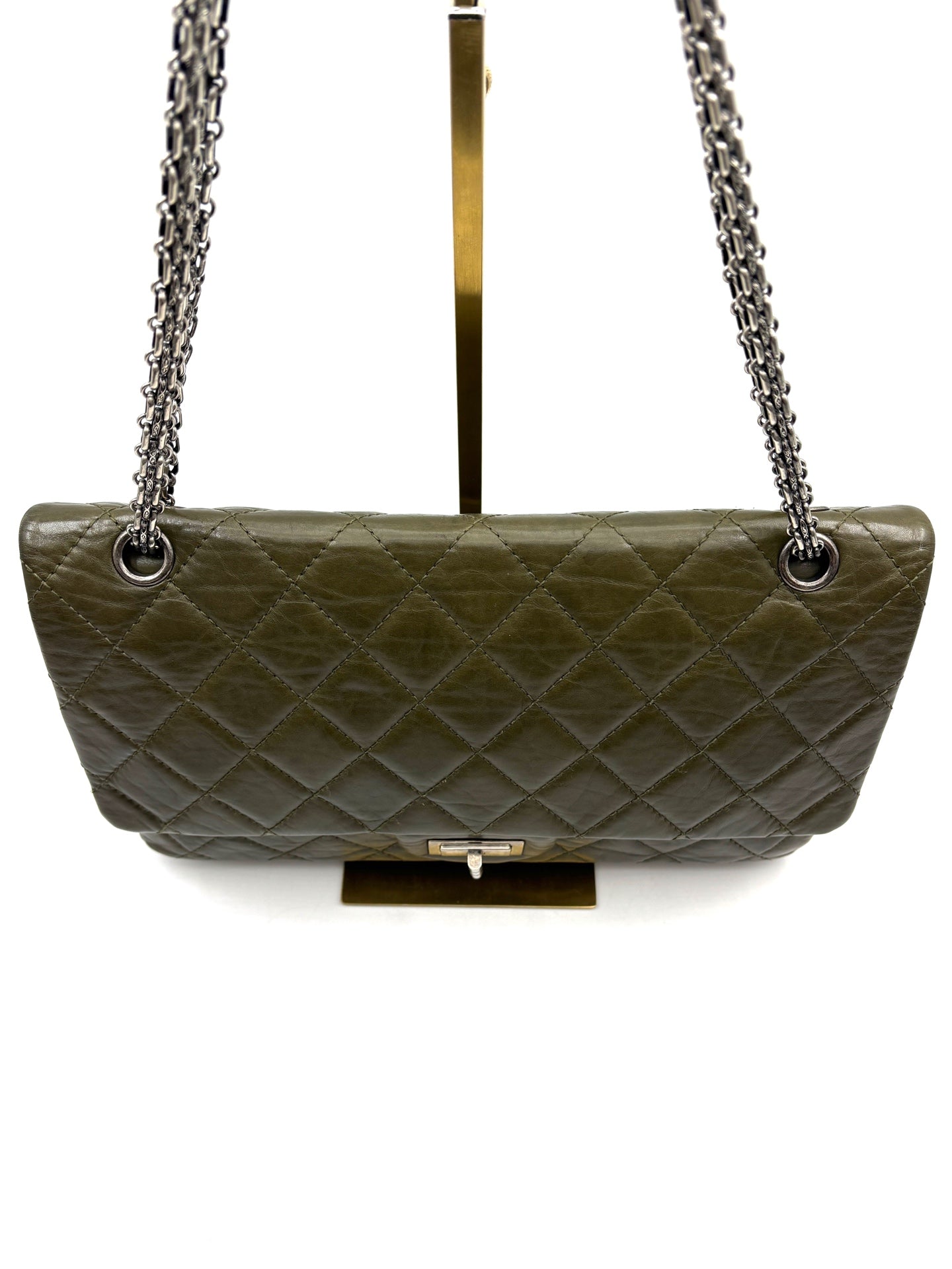 Chanel - 2.55 - Leather - Green - (medium)