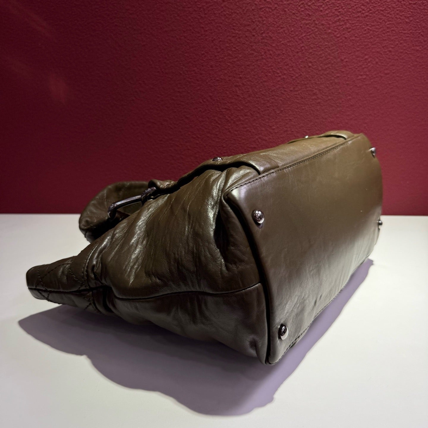 Chanel - 2.55 - Leather - Green - (medium)